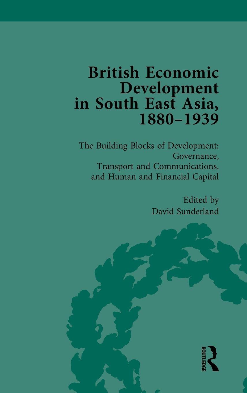 Vorderes Coverbild British Economic Development in South East Asia, 1880-1939, Volume 3