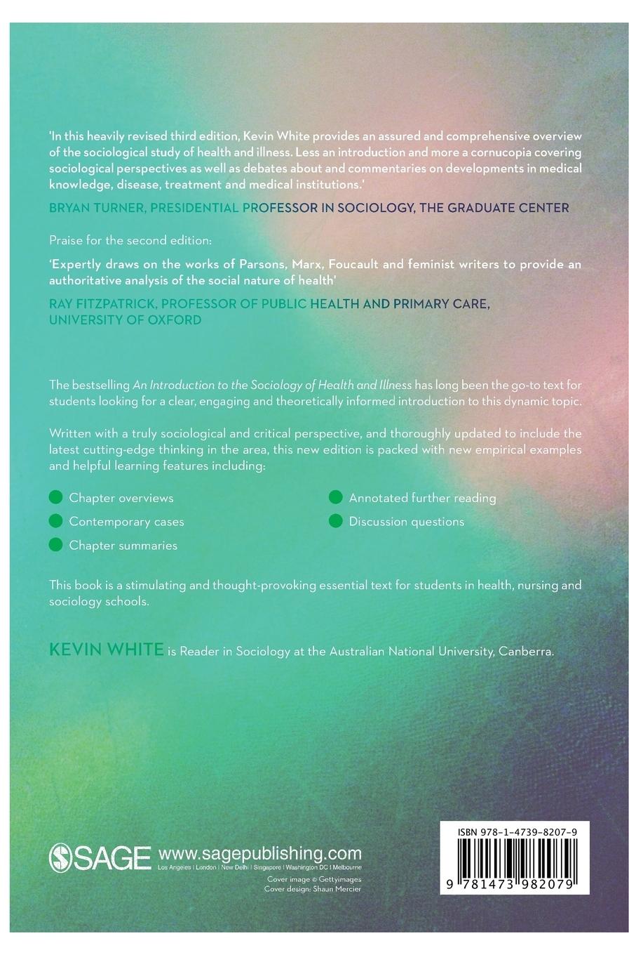 Rückseitencover An Introduction to the Sociology of Health and Illness