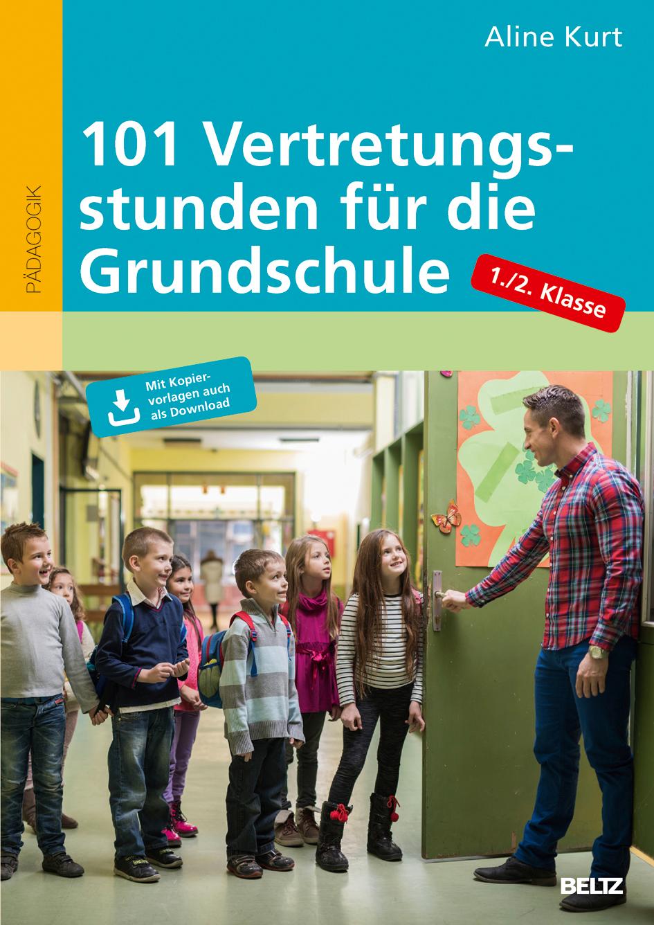 Vorderes Coverbild 101 Vertretungsstunden für die Grundschule 1./2. Klasse