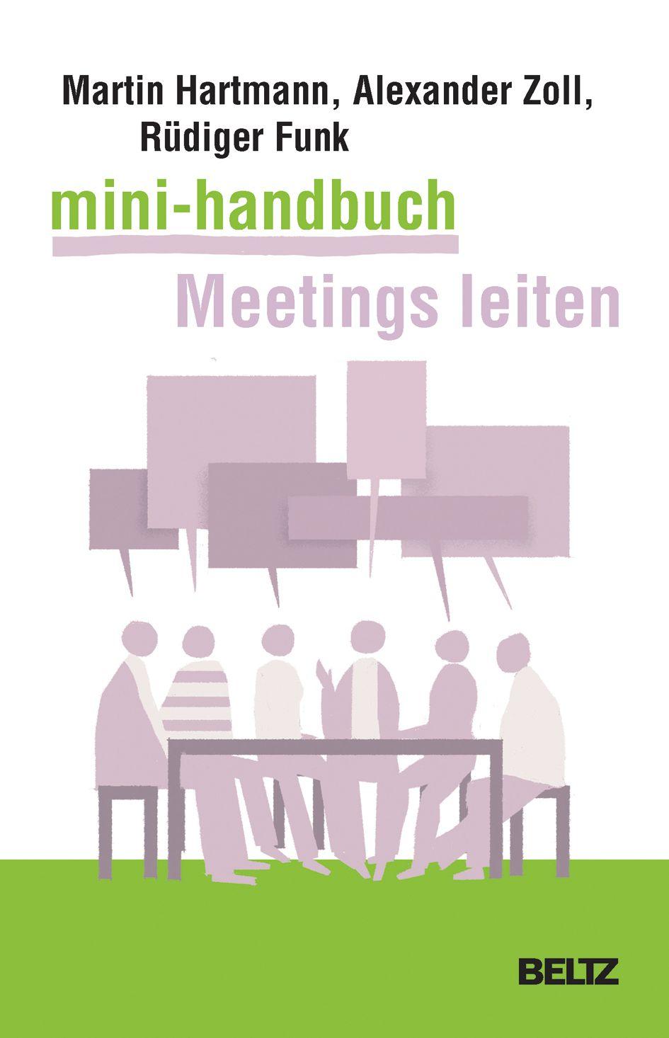 Vorderes Coverbild Mini-Handbuch Meetings leiten