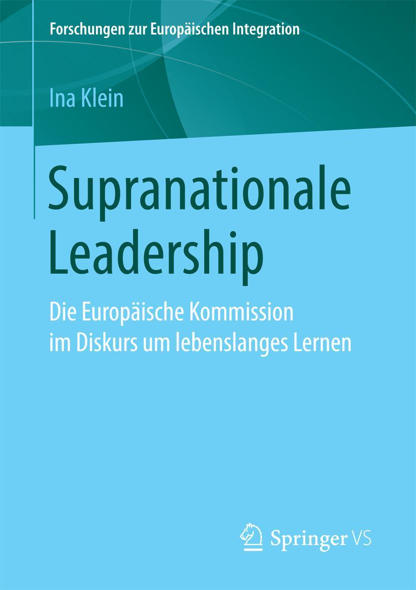 Vorderes Coverbild Supranationale Leadership