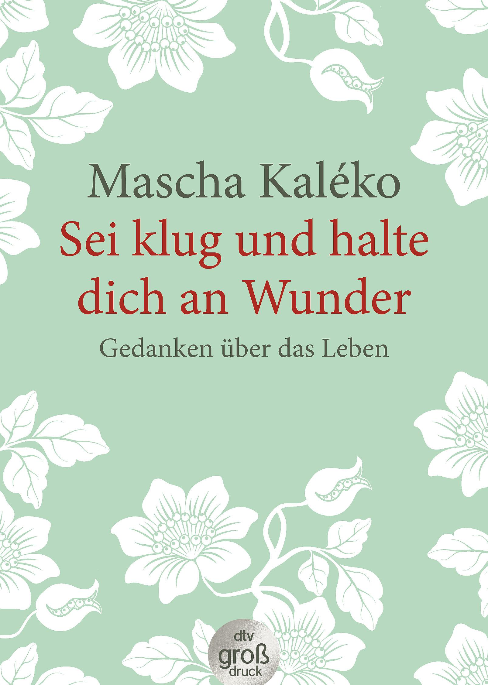 Vorderes Coverbild Sei klug und halte dich an Wunder