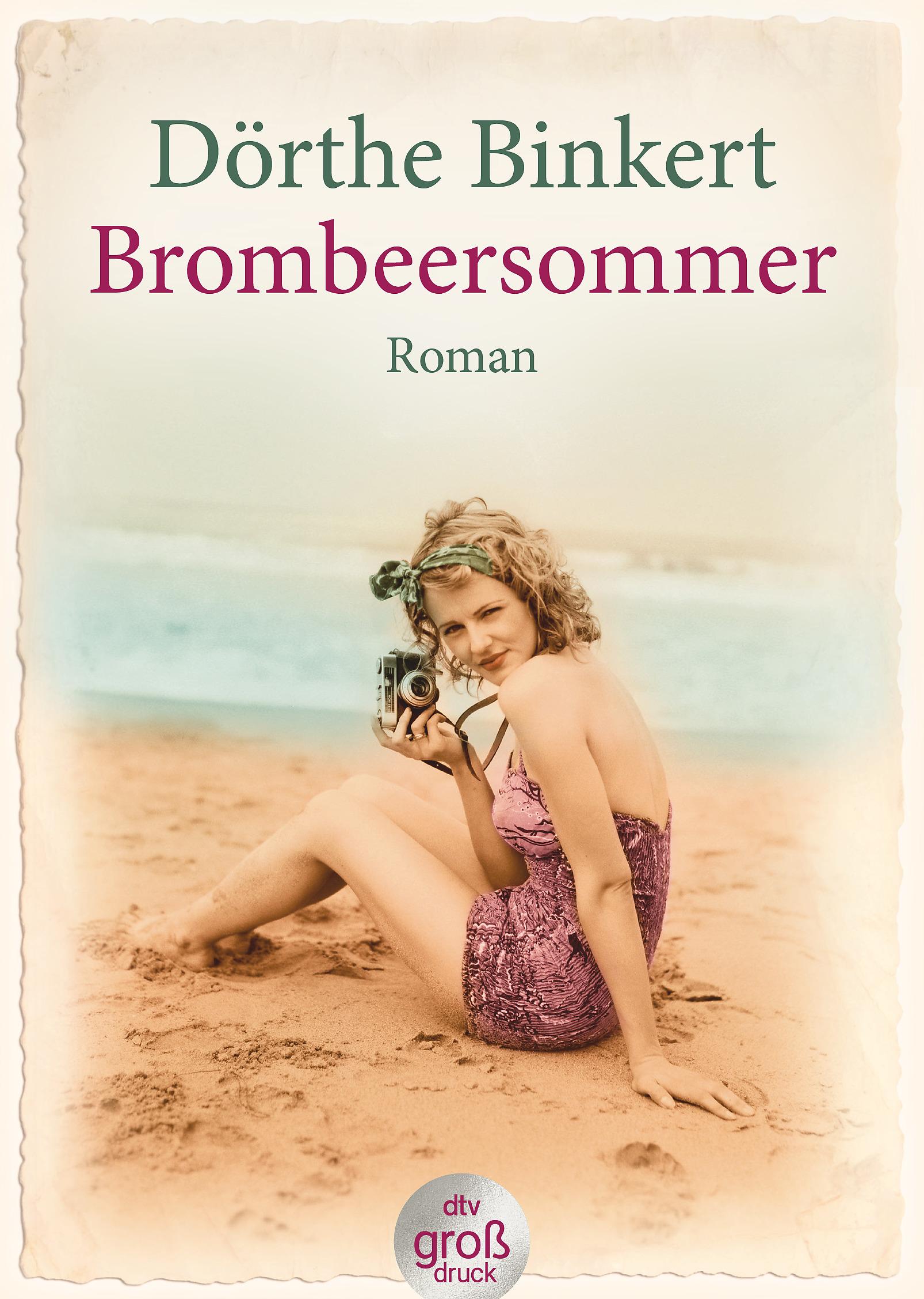 Vorderes Coverbild Brombeersommer. Großdruck