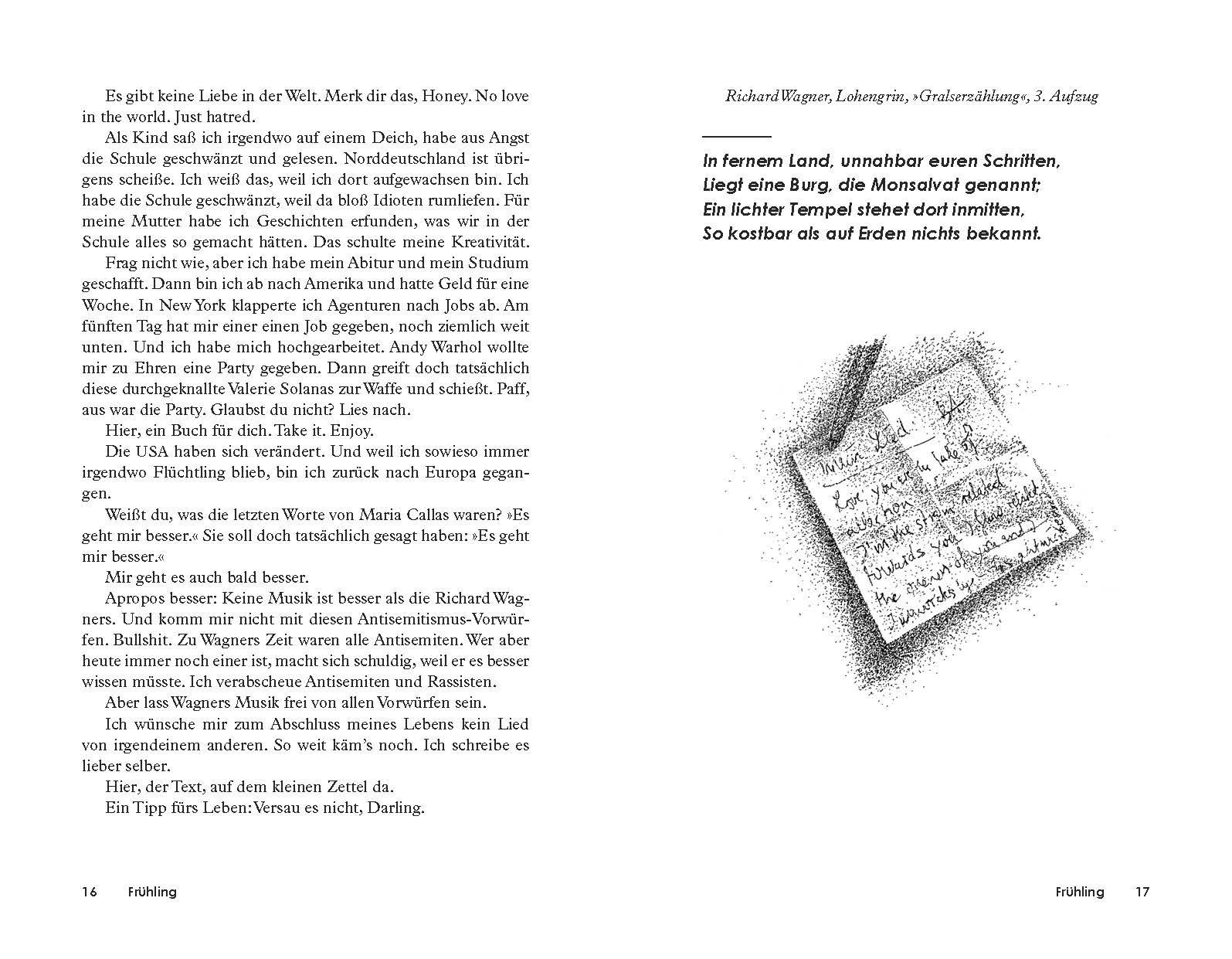 Beispielinhalt (Bild) Letzte Lieder