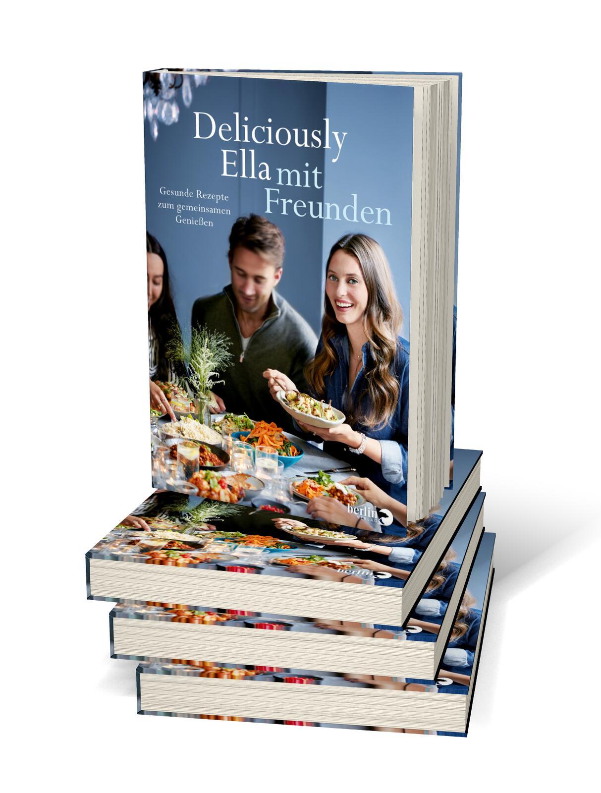 Beispielinhalt (Bild) Deliciously Ella mit Freunden