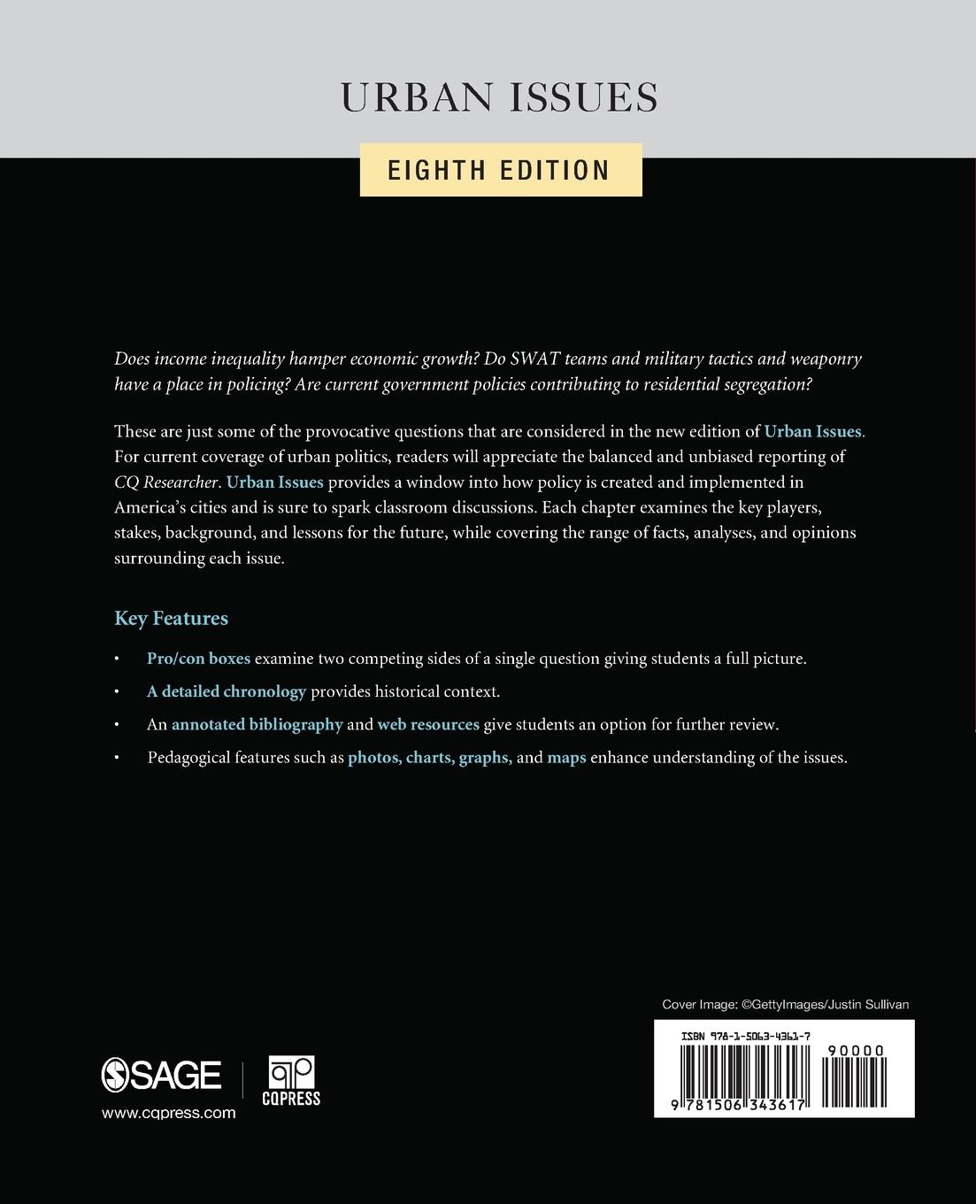 Rückseitencover Urban Issues