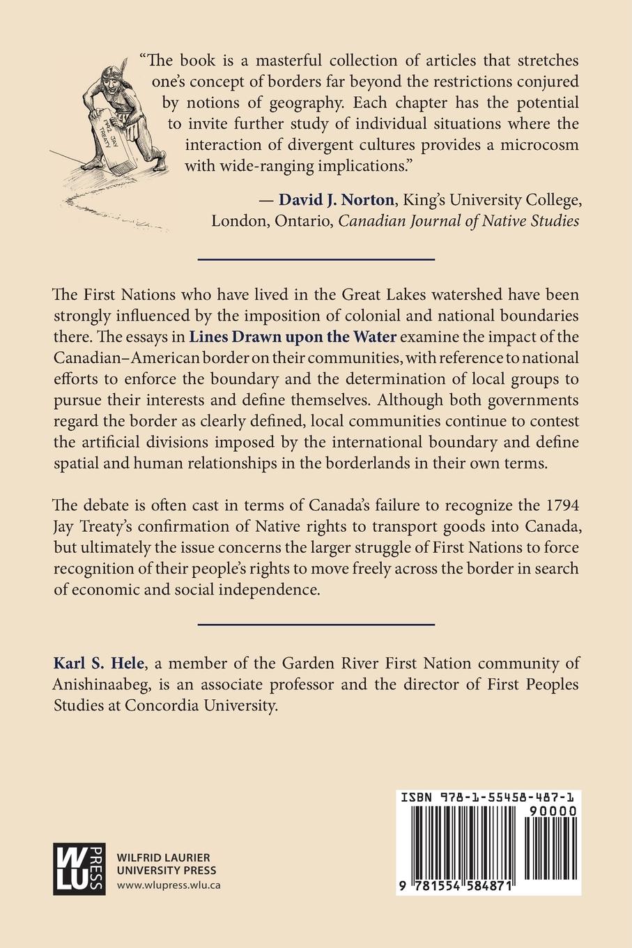 Rückseitencover Lines Drawn Upon the Water