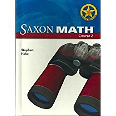 Vorderes Coverbild Saxon Math Course 2 Texas