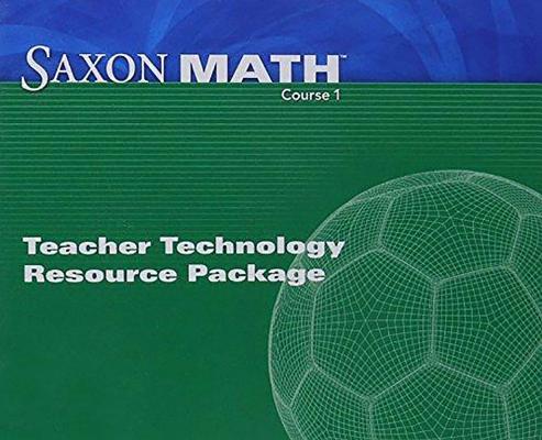 Vorderes Coverbild Saxon Math Course 1: Teacher Technology Pack