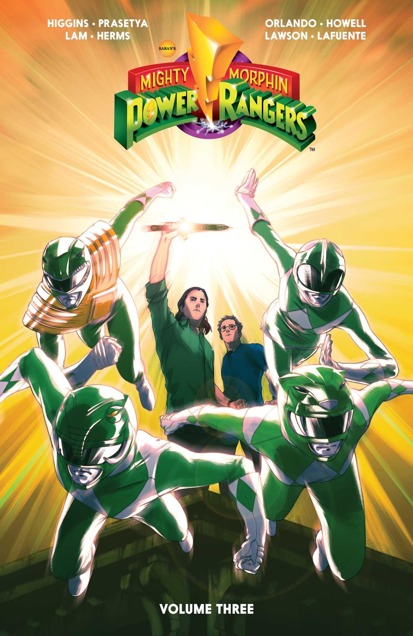 Vorderes Coverbild Mighty Morphin Power Rangers Vol. 3
