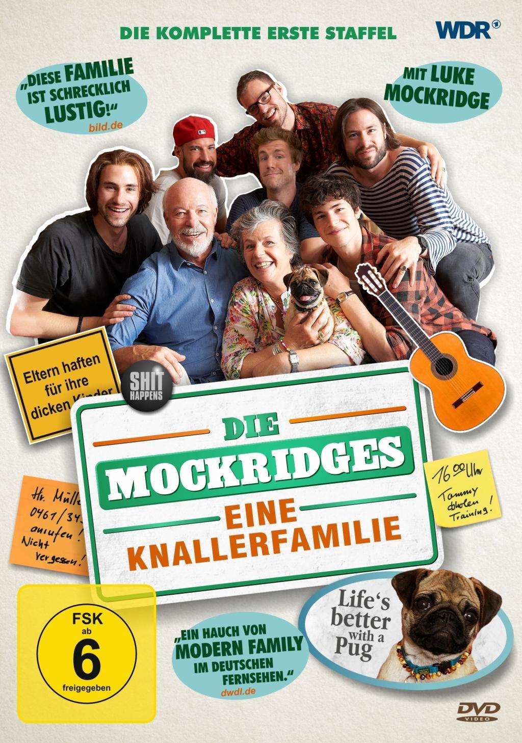 Vorderes Coverbild Die Mockridges - Eine Knallerfamilie