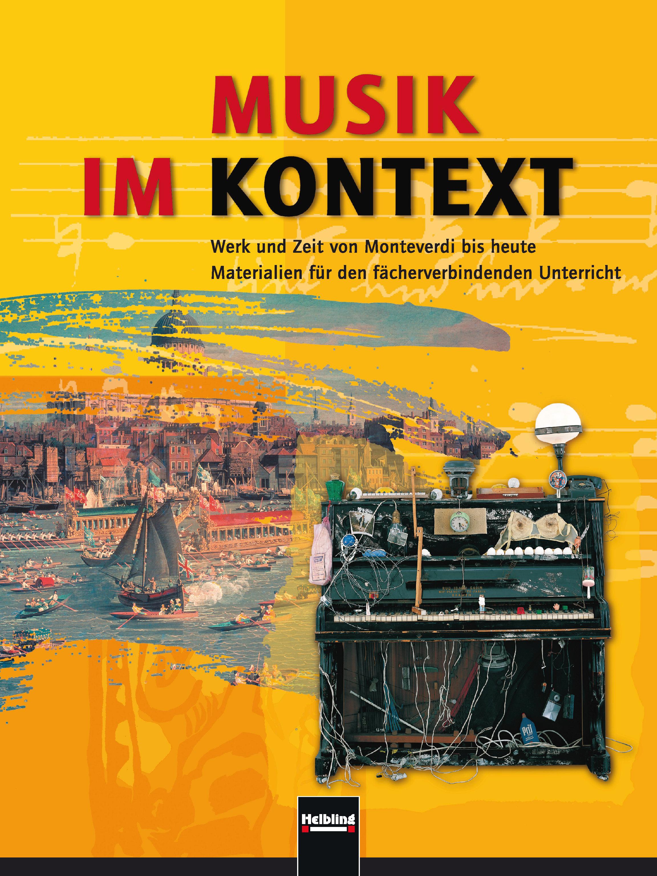 Vorderes Coverbild Musik im Kontext. Schülerband