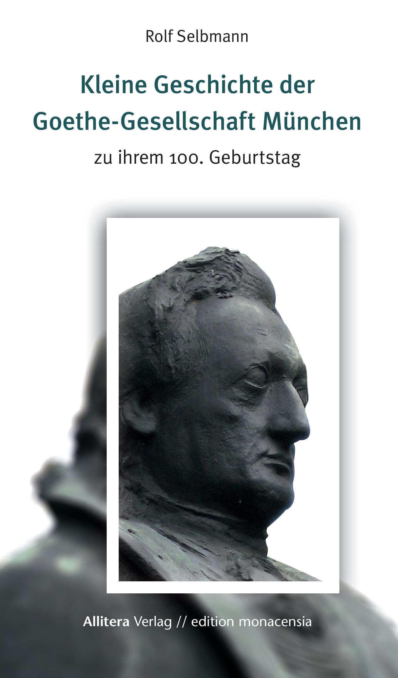 Vorderes Coverbild Kleine Geschichte der Goethe-Gesellschaft München