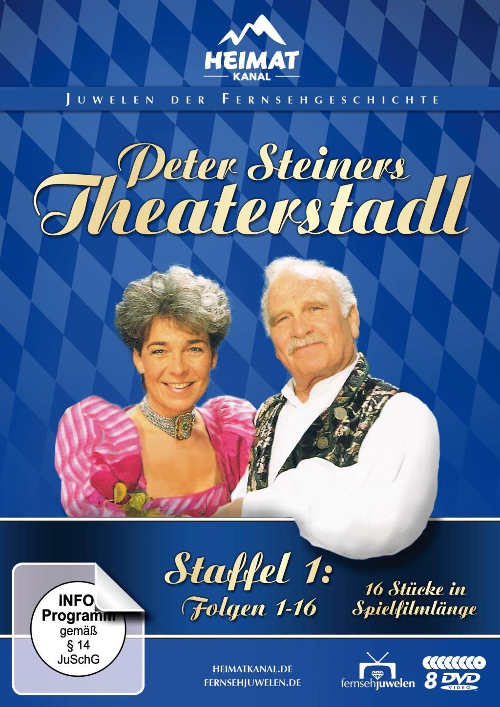 Vorderes Coverbild Peter Steiners Theaterstadl - Staffel 1: Folgen 1-16