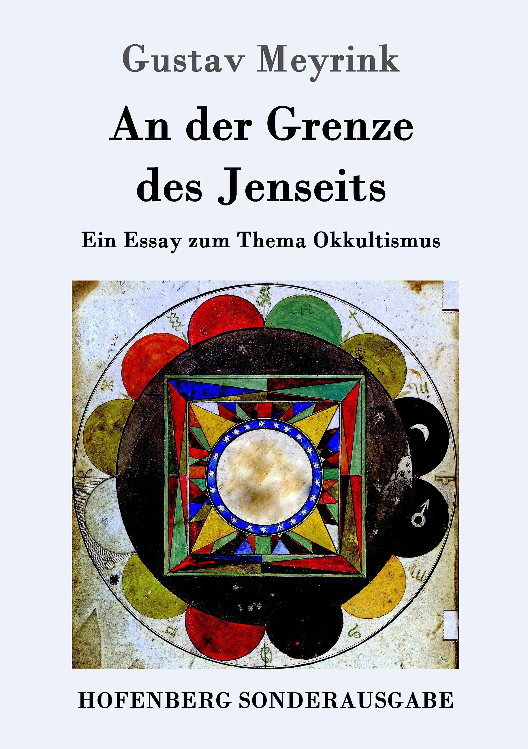 Vorderes Coverbild An der Grenze des Jenseits