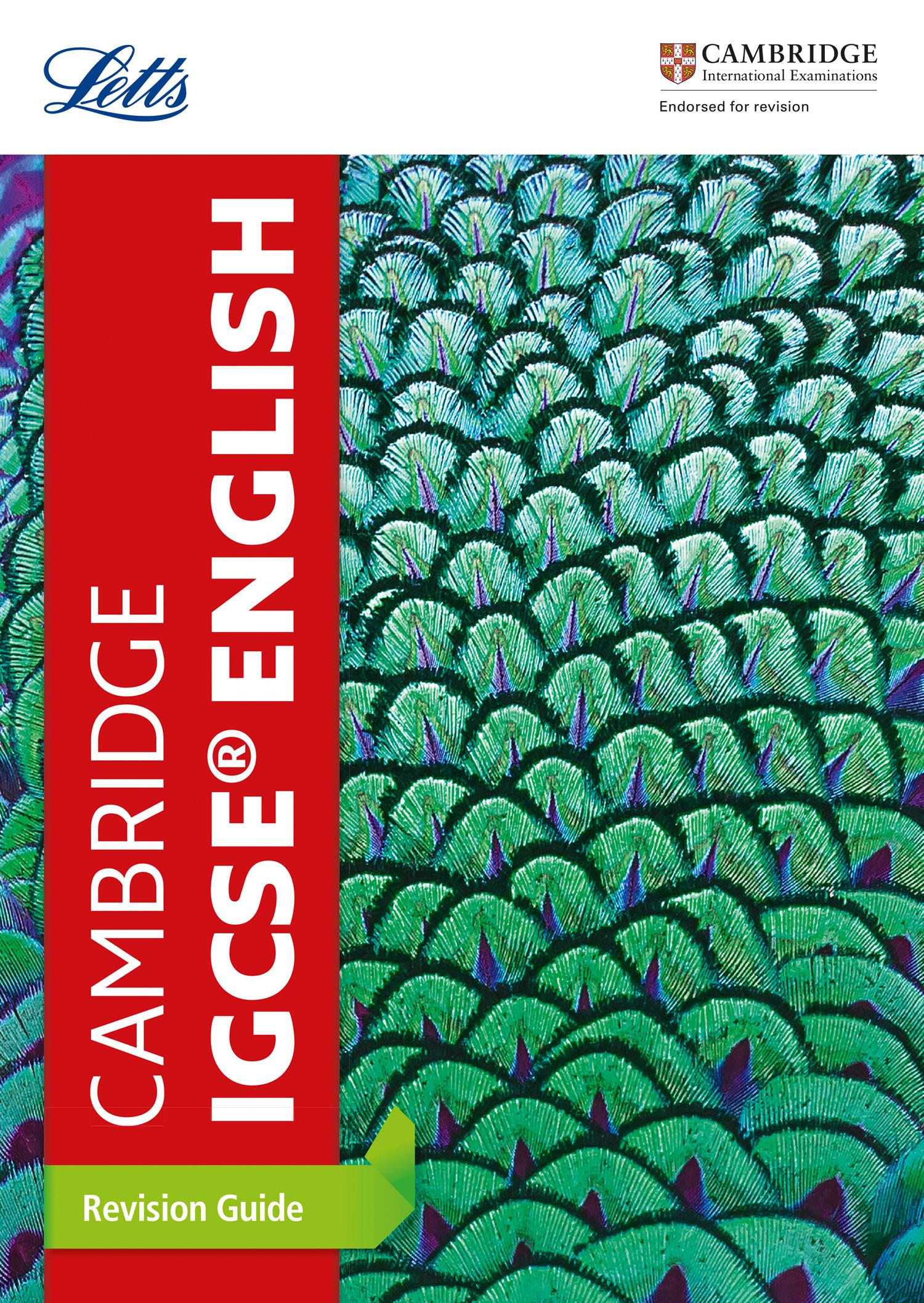 Vorderes Coverbild Cambridge IGCSE(TM) English Revision Guide