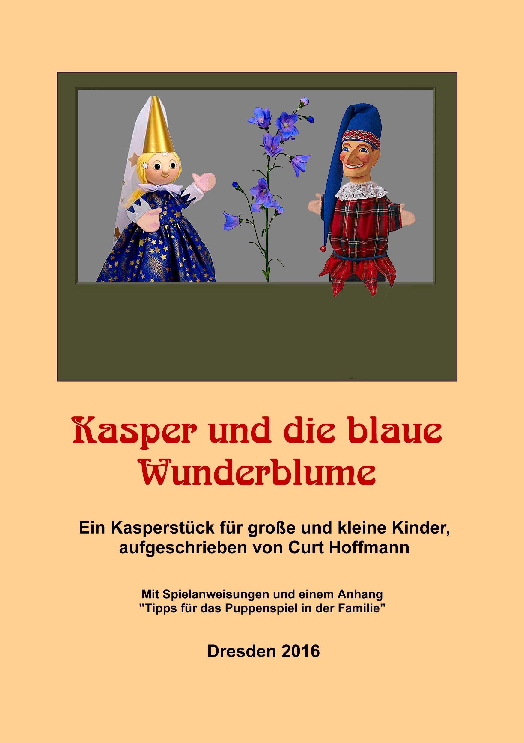 Vorderes Coverbild Kasper und die blaue Wunderblume