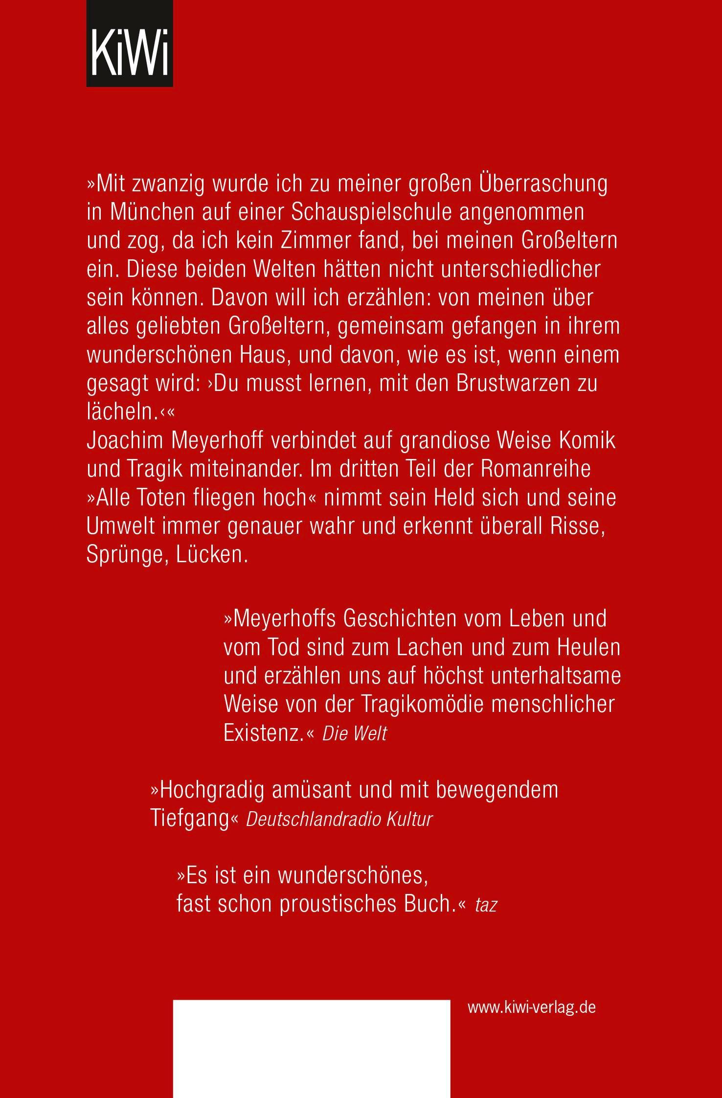 Rückseitencover Ach, diese Lücke, diese entsetzliche Lücke