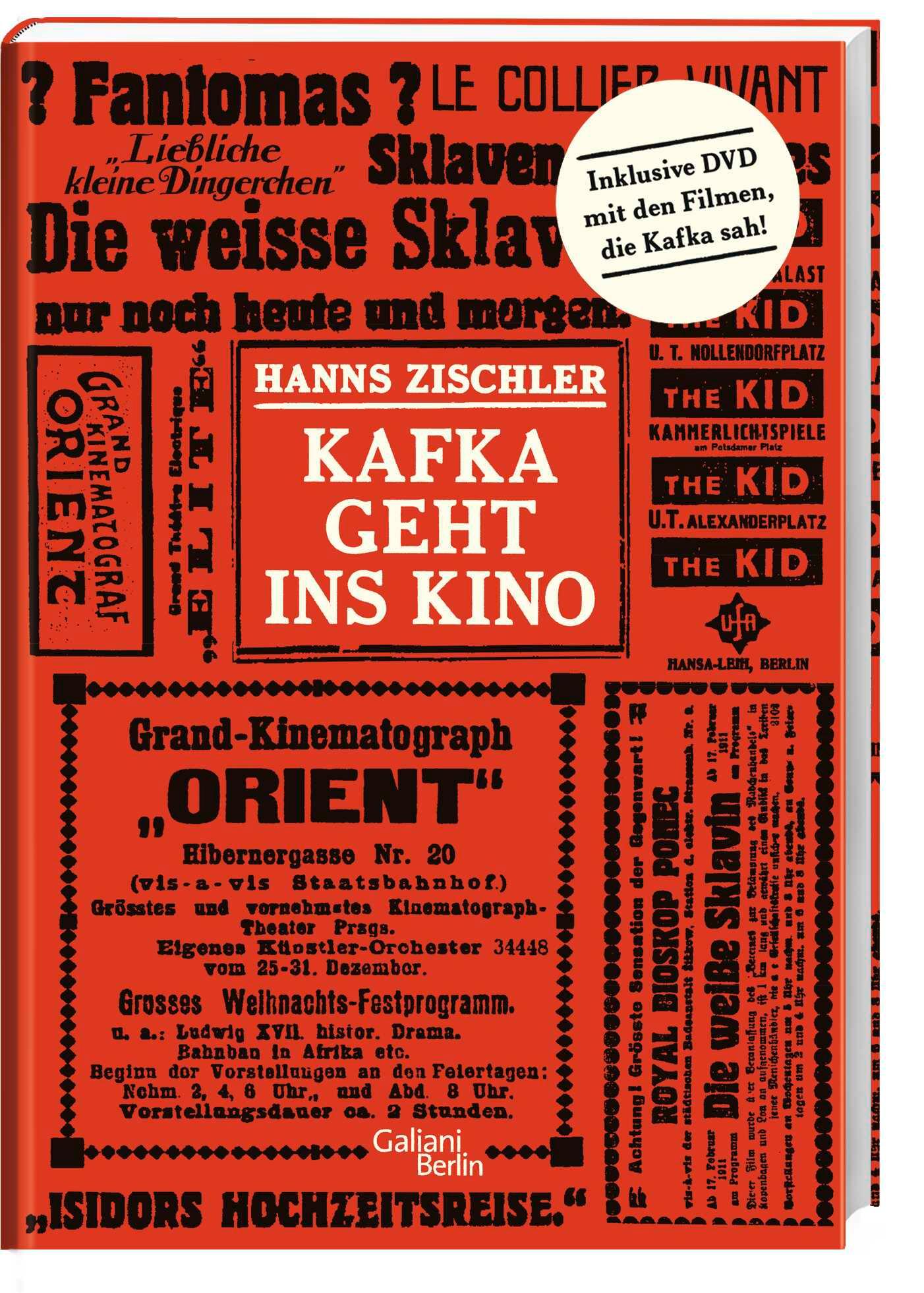 Vorderes Coverbild Kafka geht ins Kino