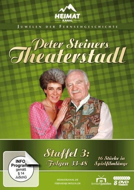 Vorderes Coverbild Peter Steiners Theaterstadl