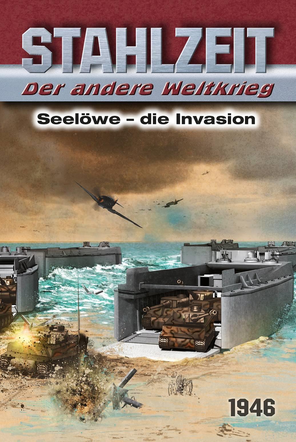 Vorderes Coverbild Stahlzeit, Band 11: Seelöwe - Die Invasion