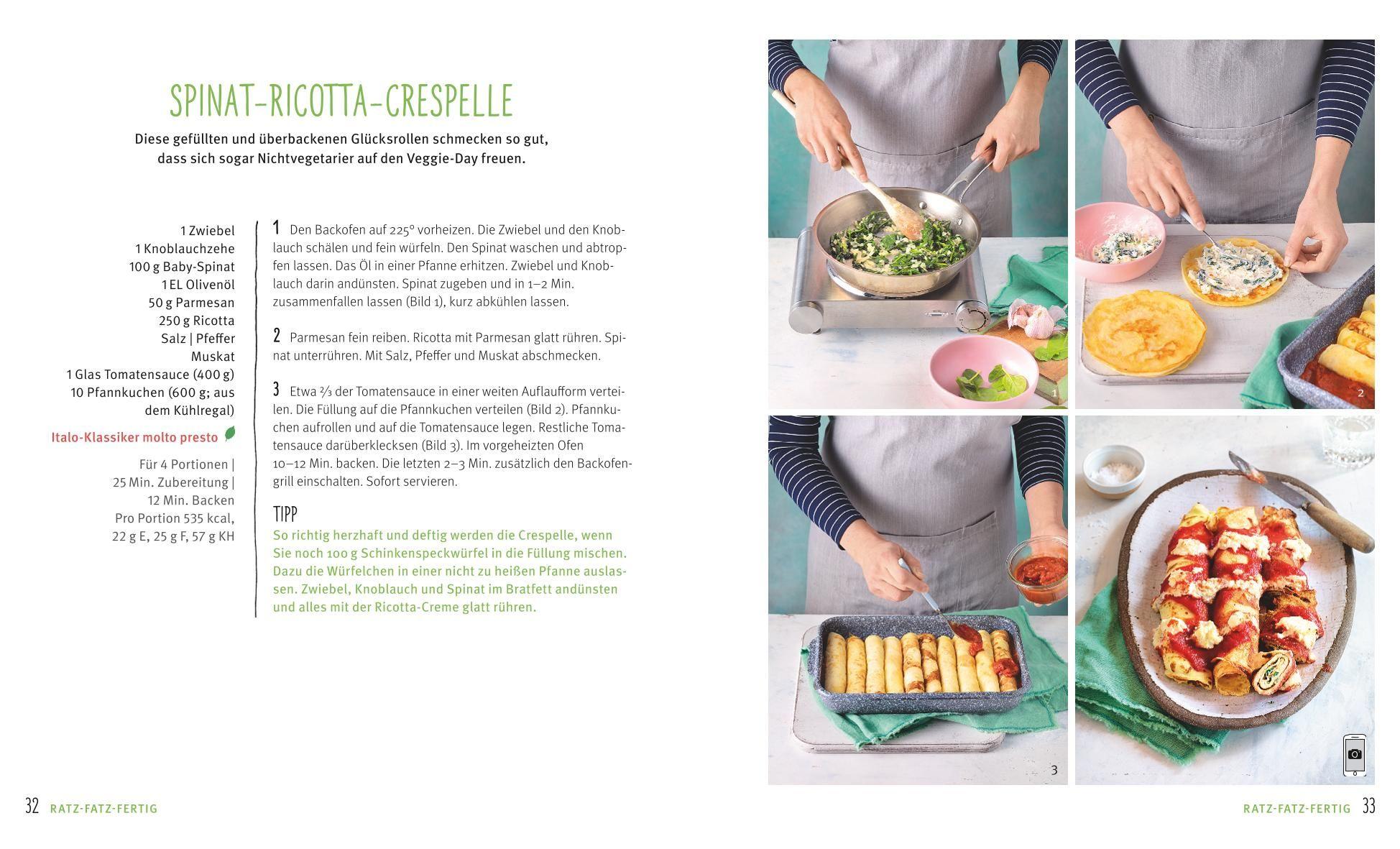 Beispielinhalt (Bild) Expresskochen for Family