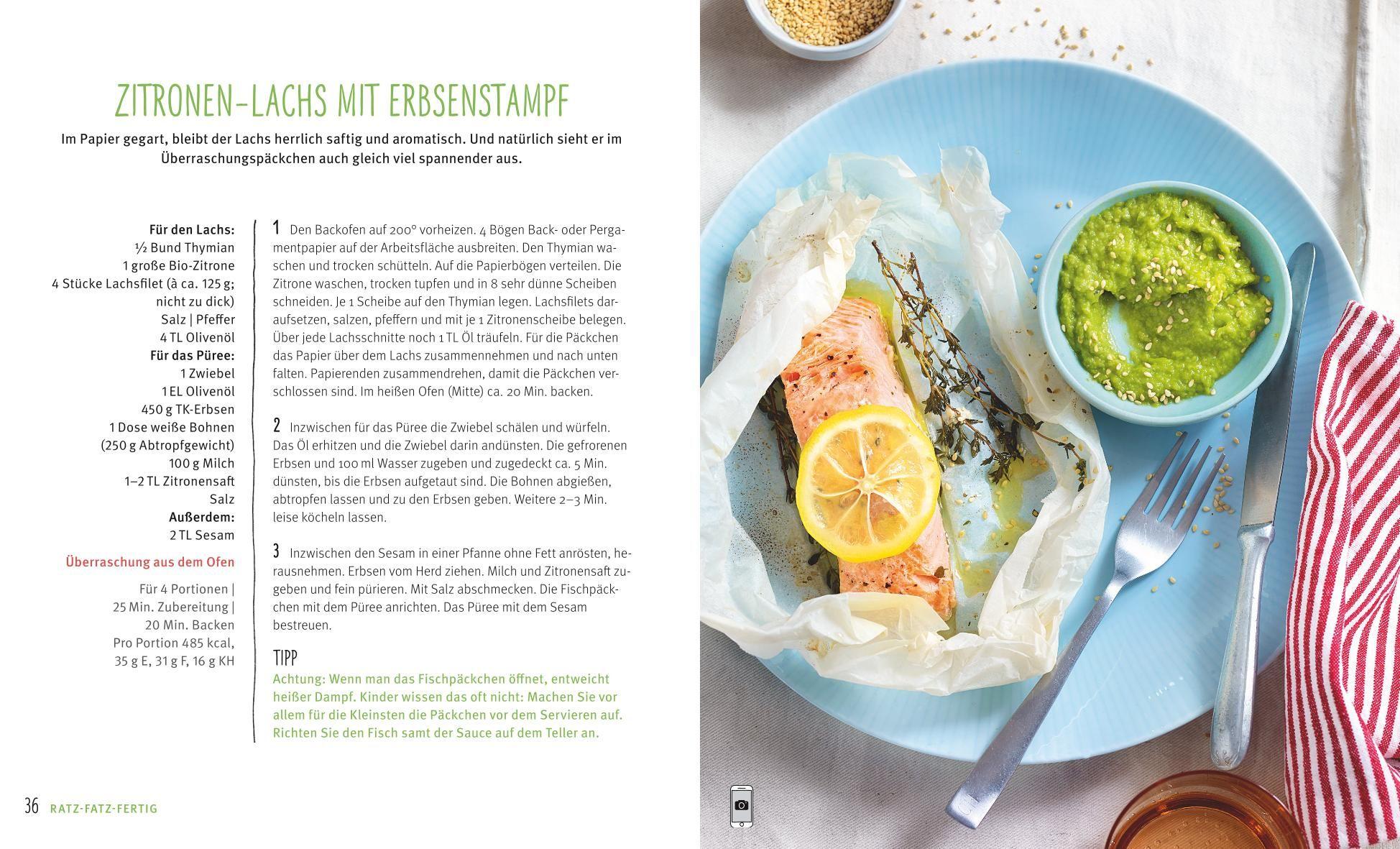 Beispielinhalt (Bild) Expresskochen for Family