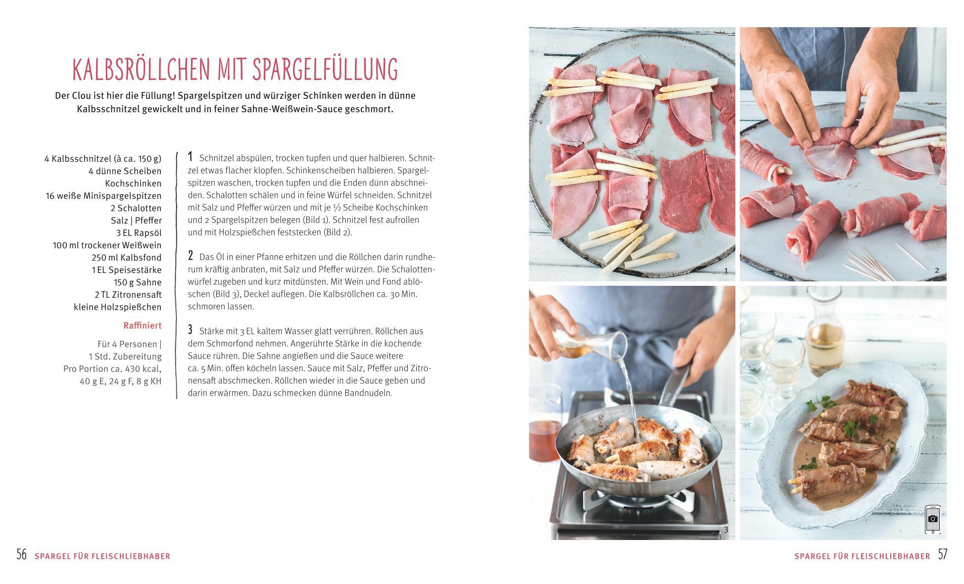 Beispielinhalt (Bild) Spargel