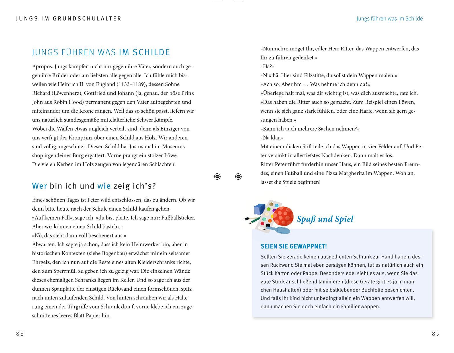 Beispielinhalt (Bild) "Papa, was machen wir heute?"