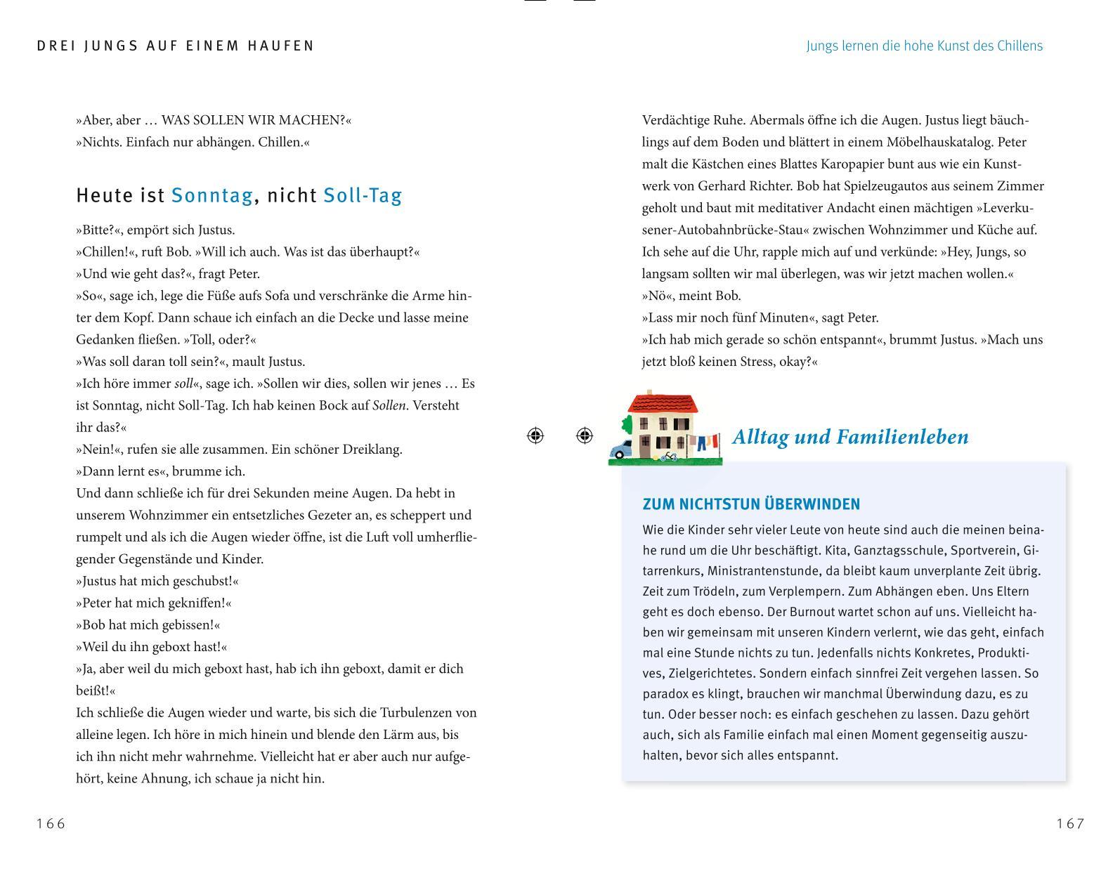 Beispielinhalt (Bild) "Papa, was machen wir heute?"