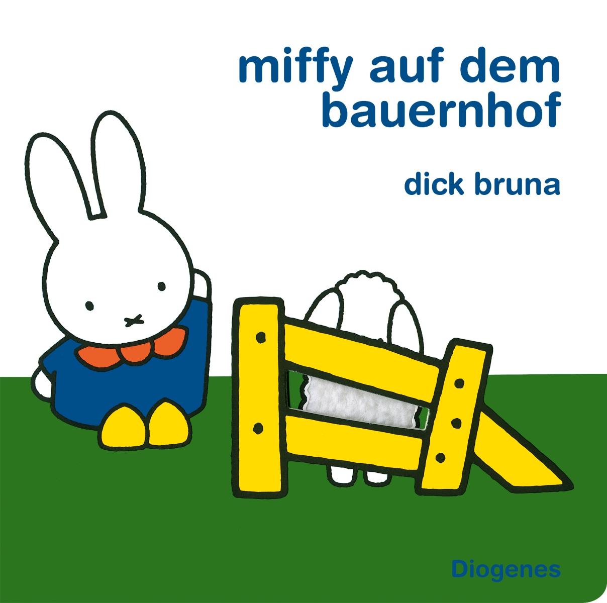 Vorderes Coverbild Miffy auf dem Bauernhof