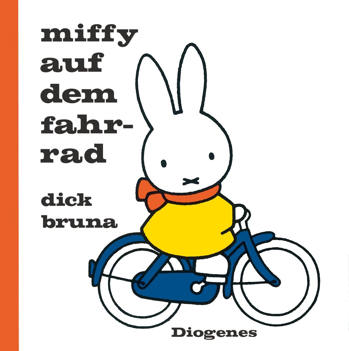 Vorderes Coverbild Miffy auf dem Fahrrad