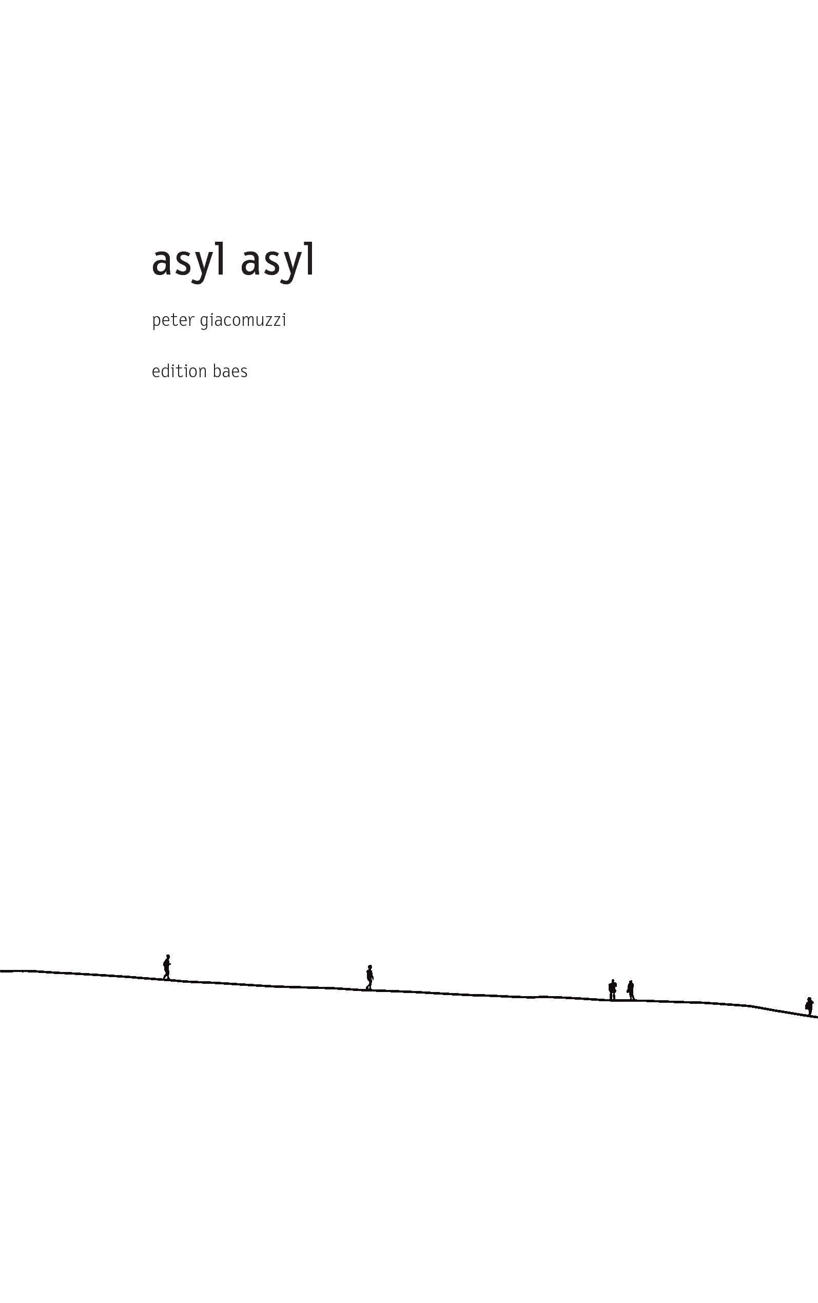 Vorderes Coverbild asyl asyl