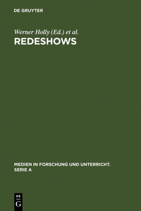 Vorderes Coverbild Redeshows