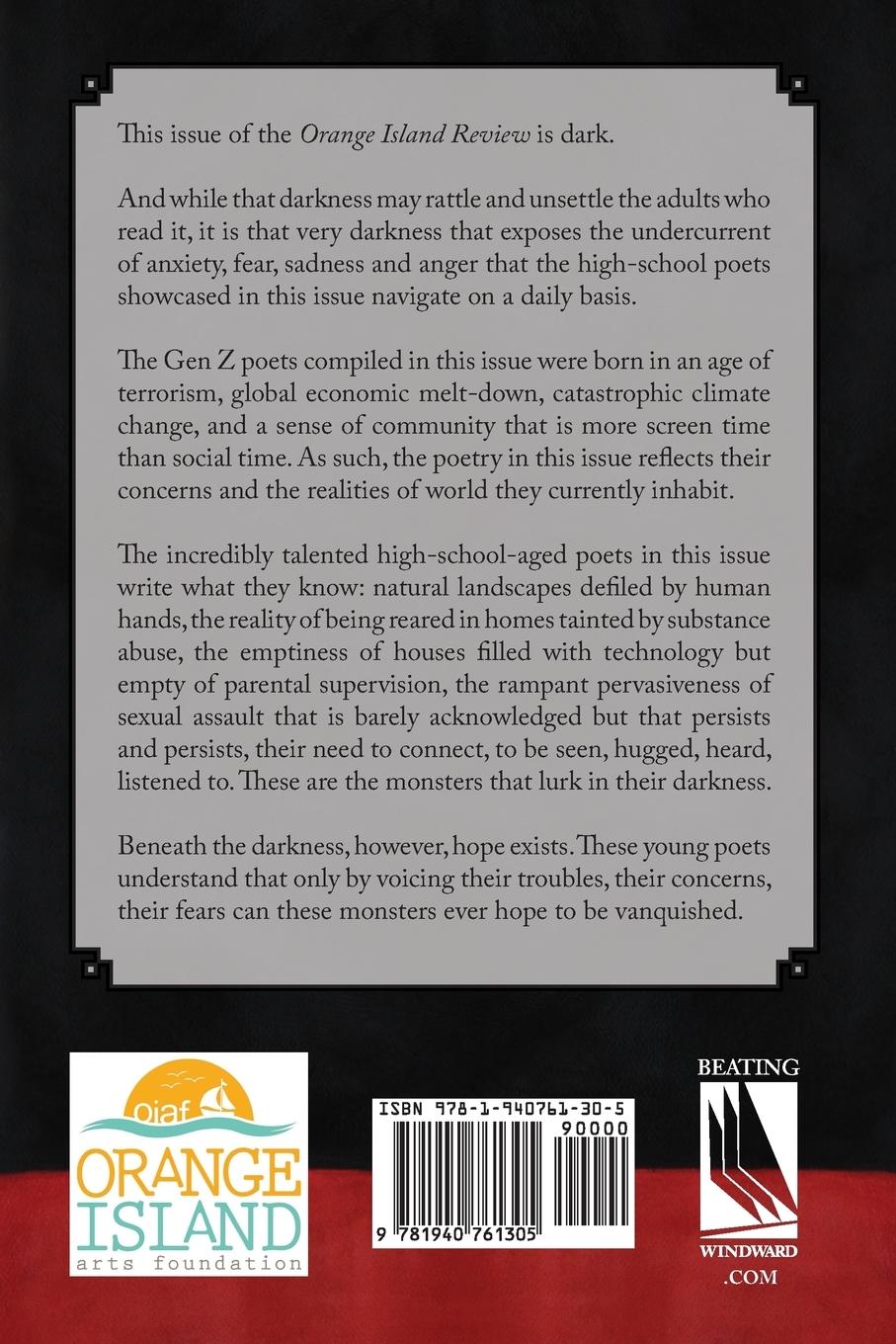 Rückseitencover Orange Island Review