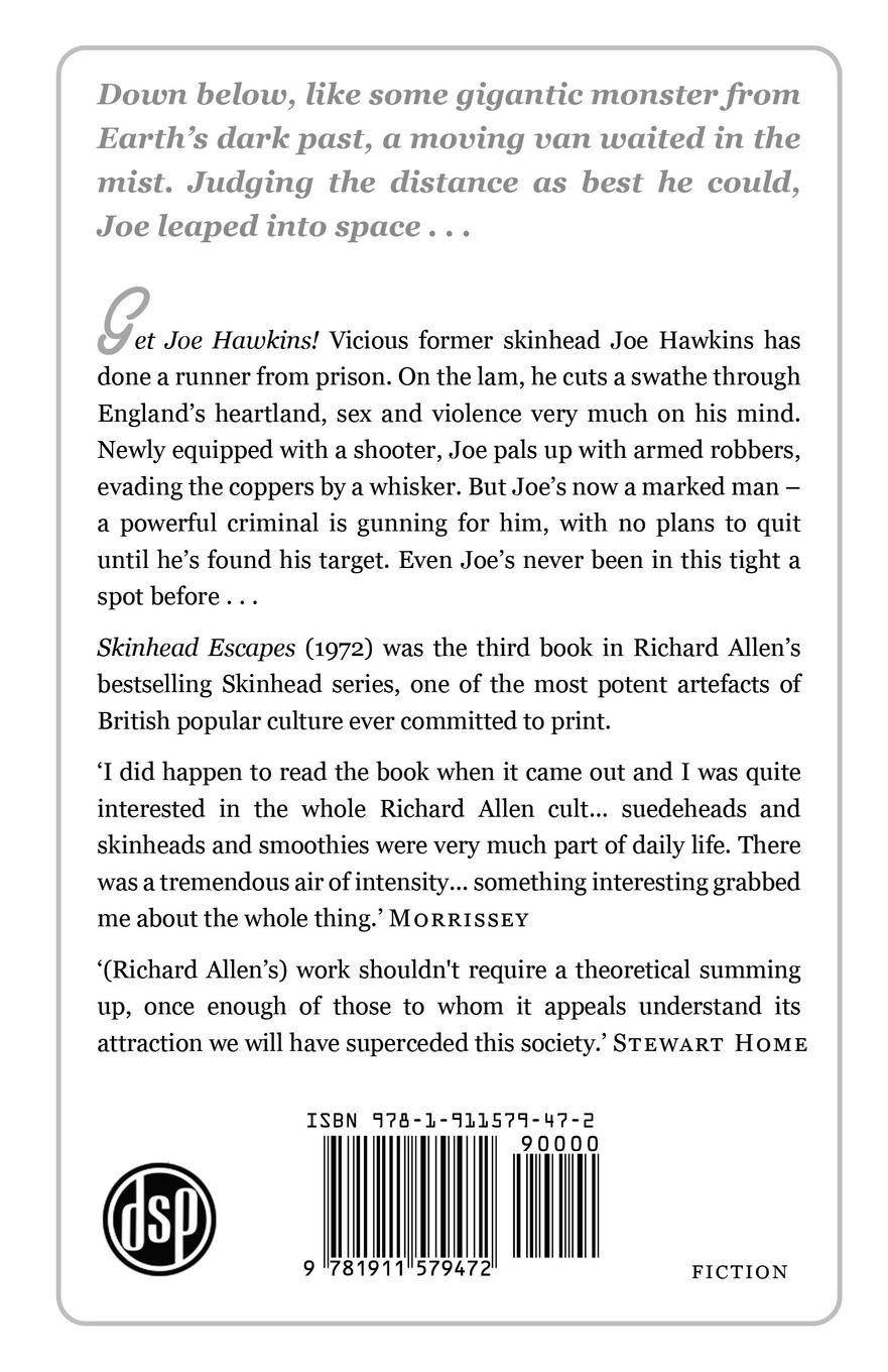 Rückseitencover Skinhead Escapes