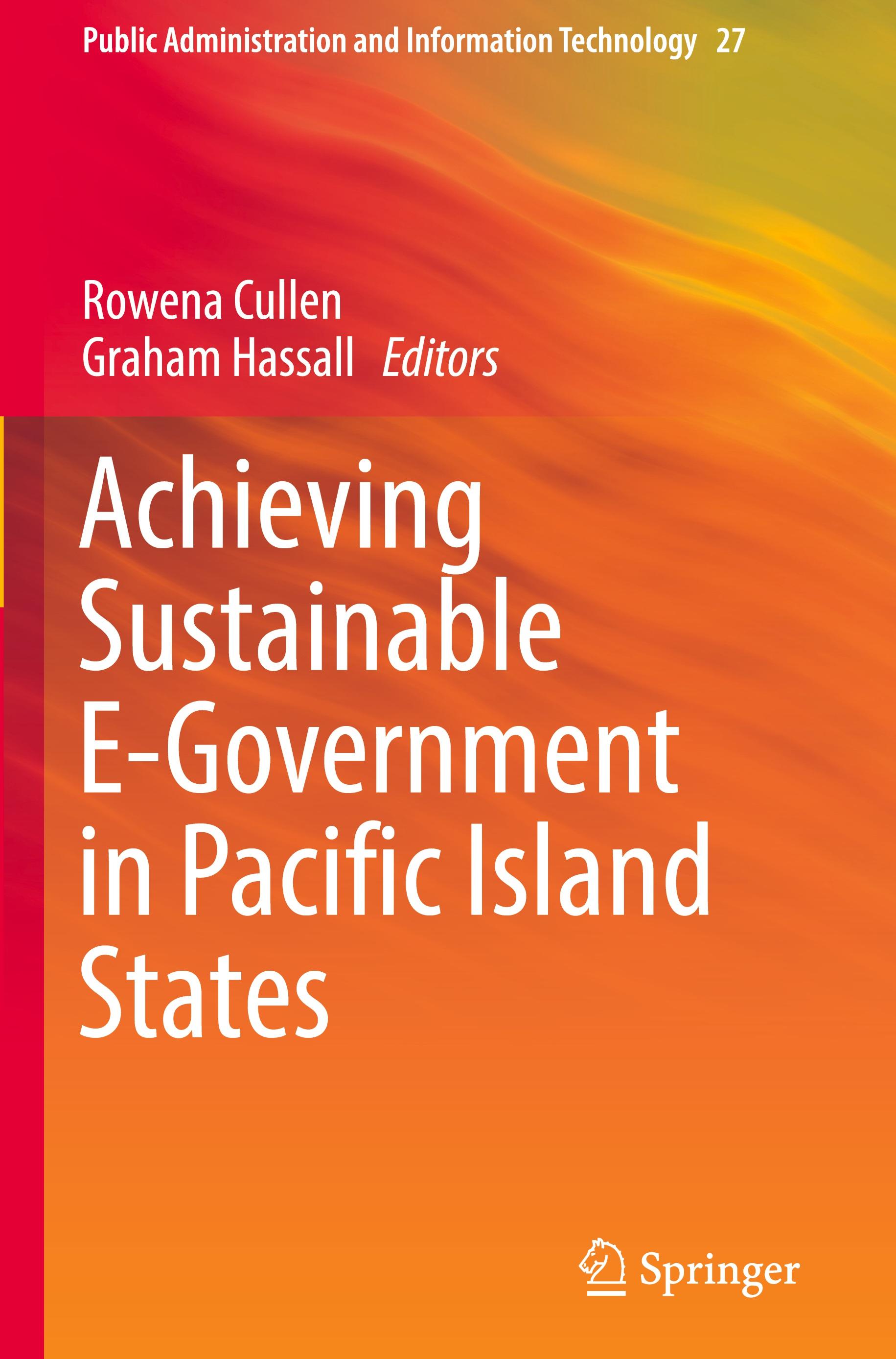 Vorderes Coverbild Achieving Sustainable E-Government in Pacific Island States