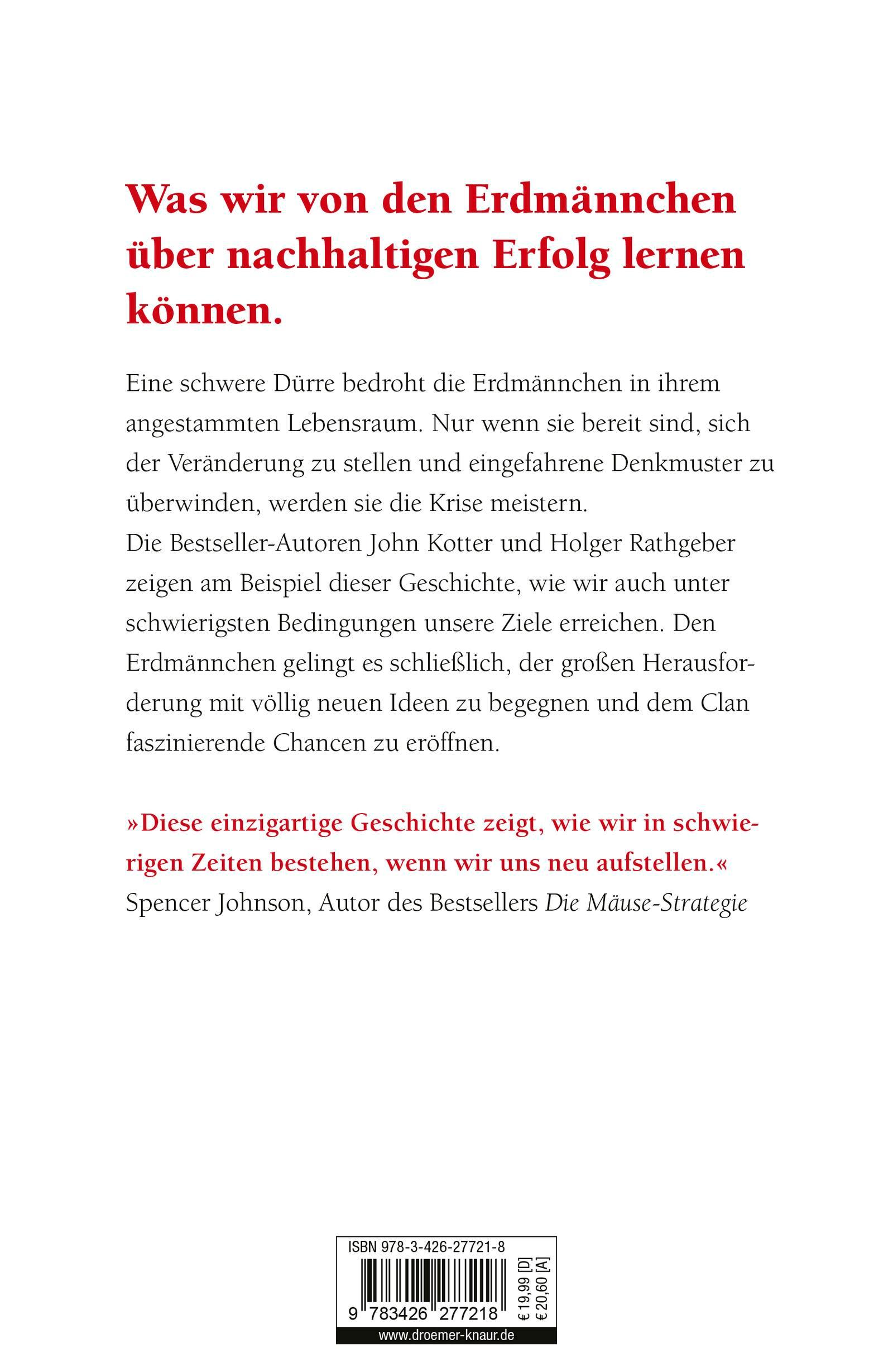 Rückseitencover Das Erdmännchen-Prinzip