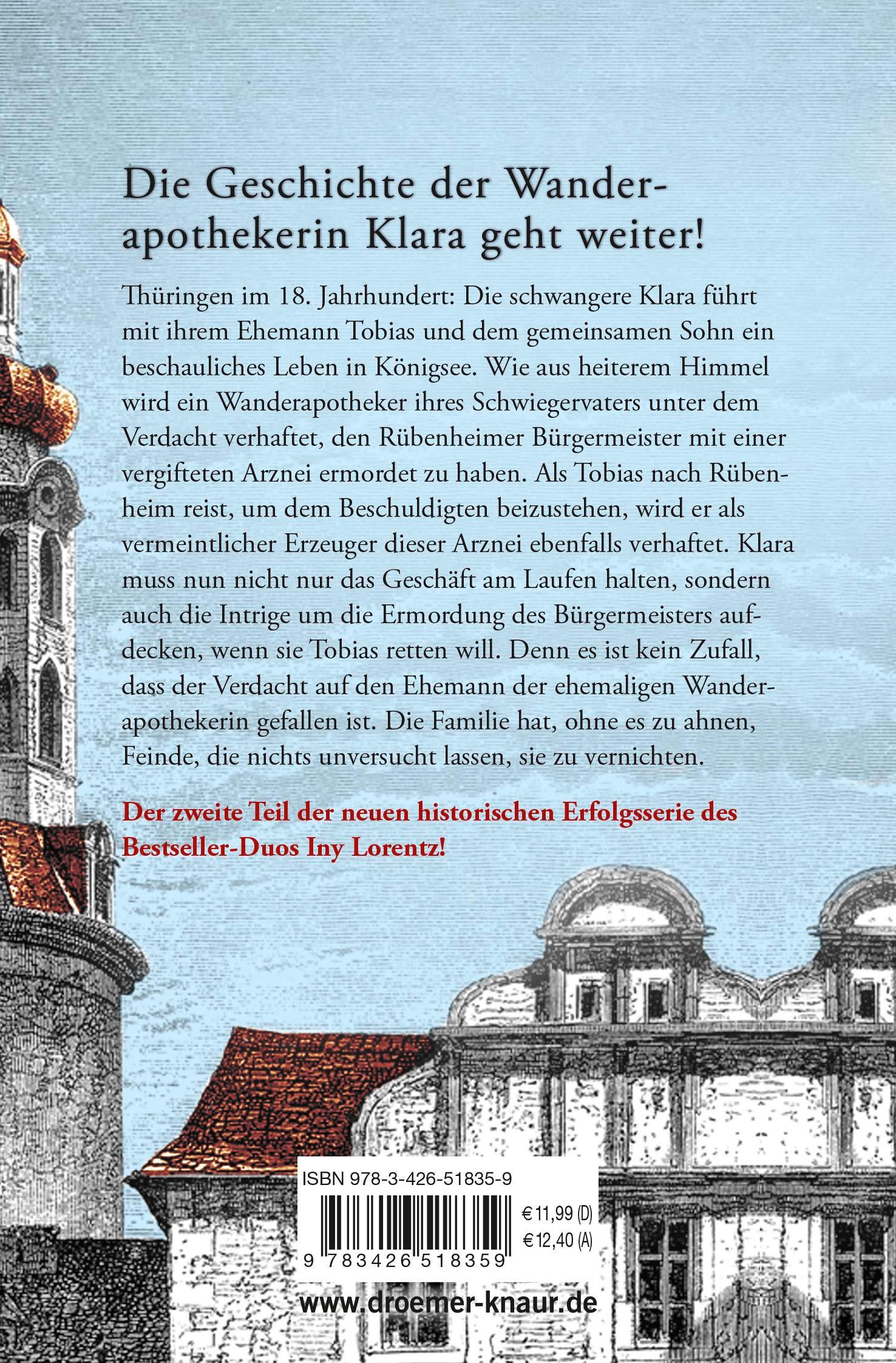 Rückseitencover Die Liebe der Wanderapothekerin