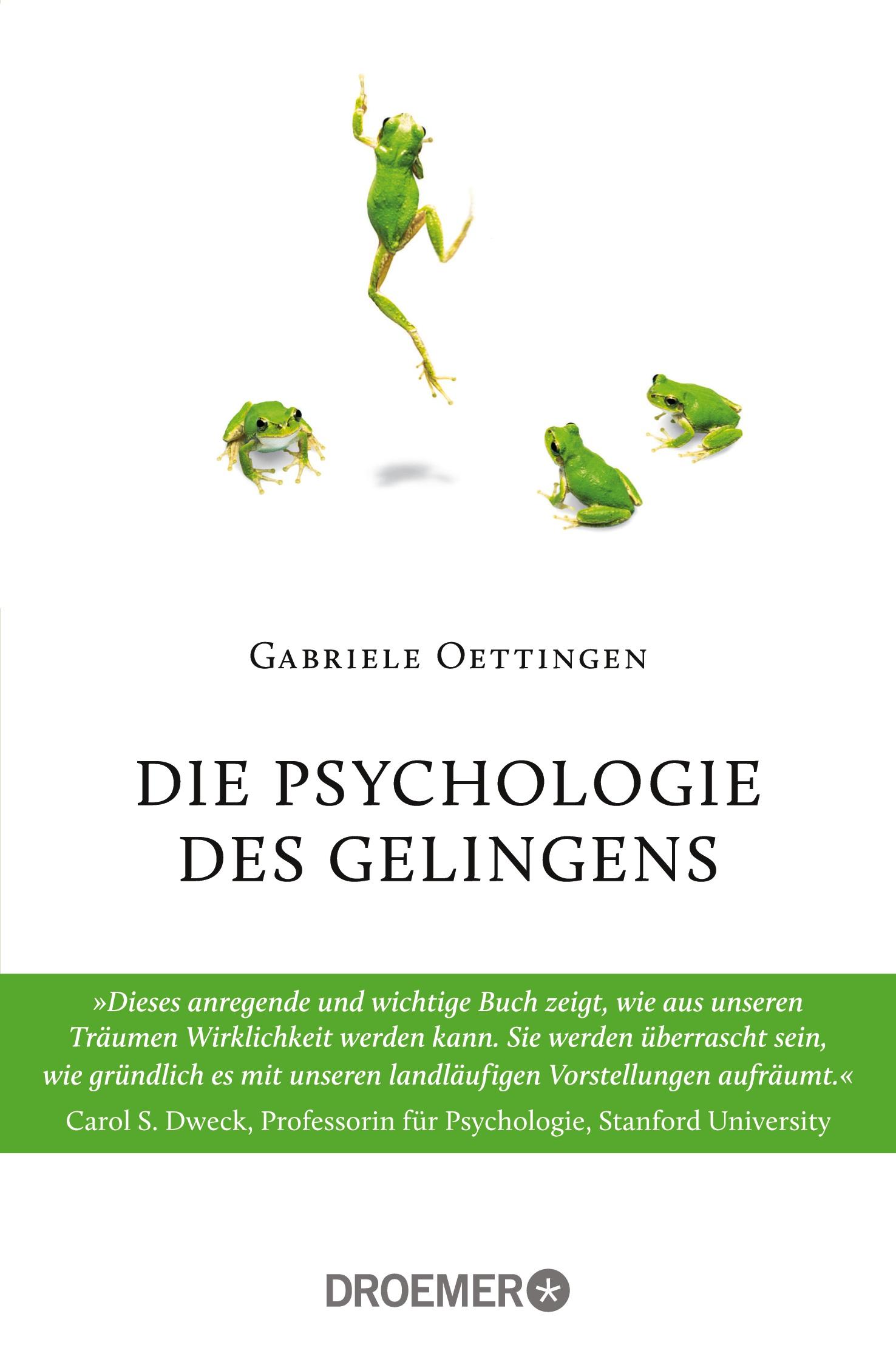 Vorderes Coverbild Die Psychologie des Gelingens