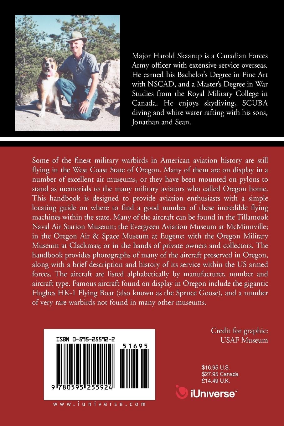 Rückseitencover Oregon Warbird Survivors 2003