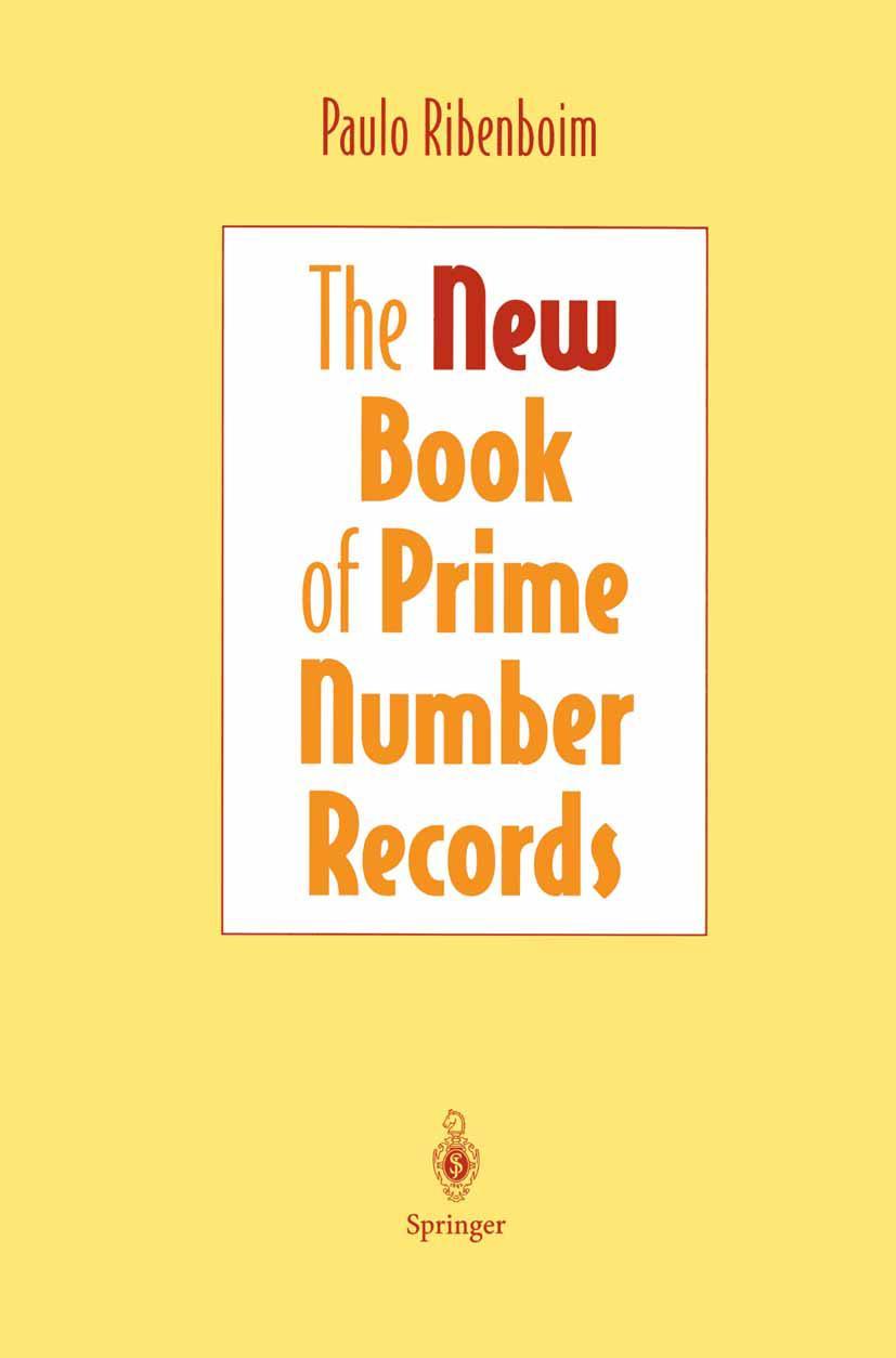 Vorderes Coverbild The New Book of Prime Number Records