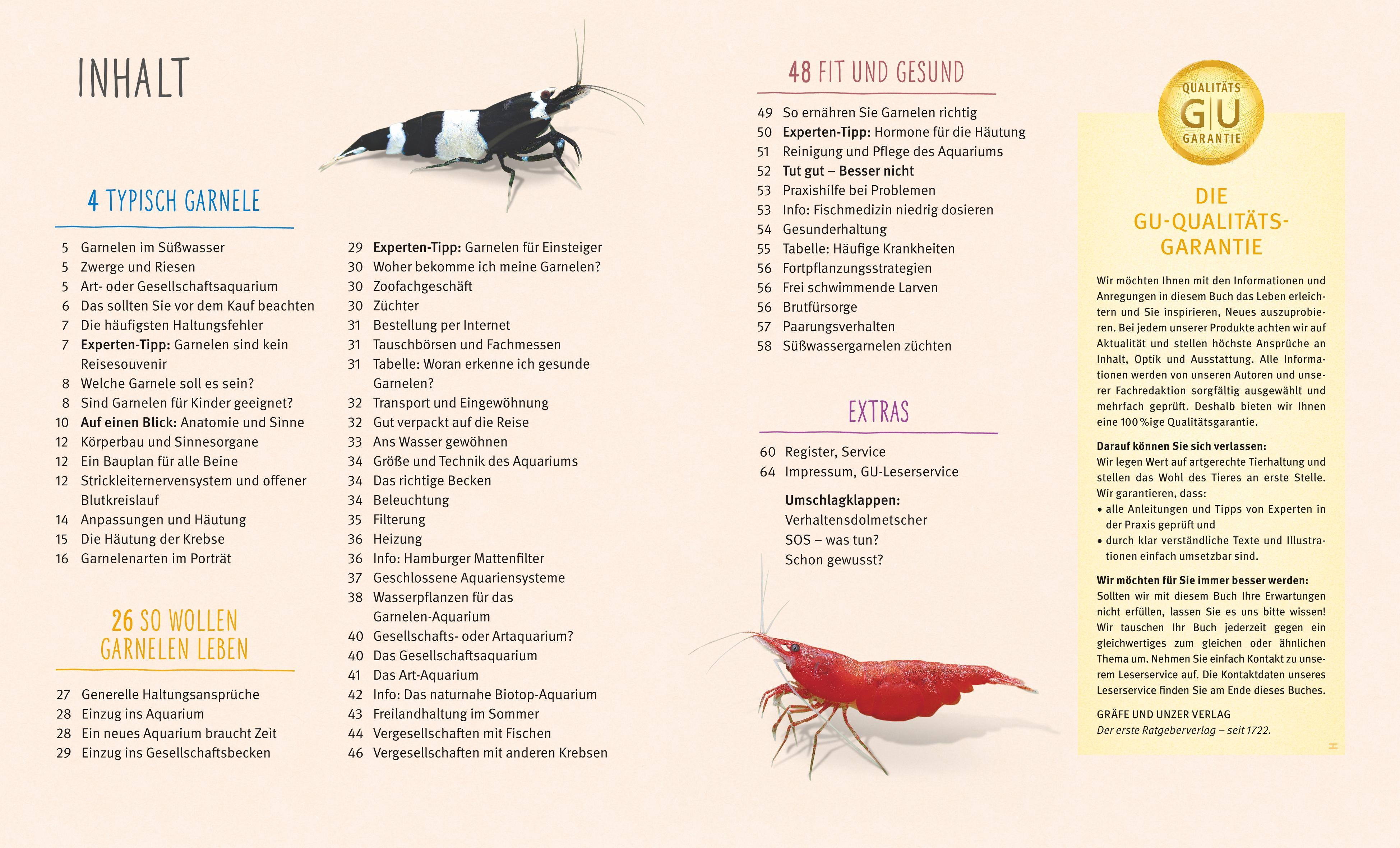 Beispielinhalt (Bild) Süßwasser-Garnelen