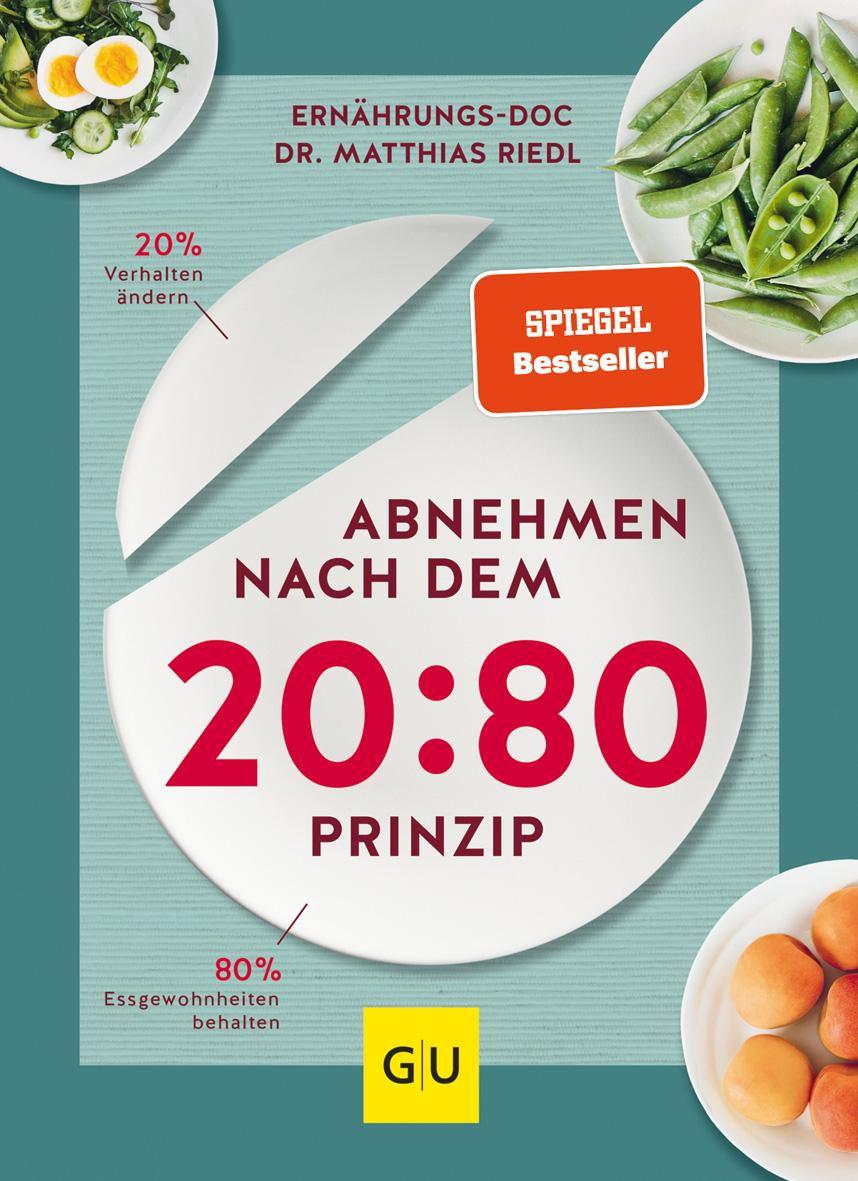 Vorderes Coverbild Abnehmen nach dem 20:80-Prinzip