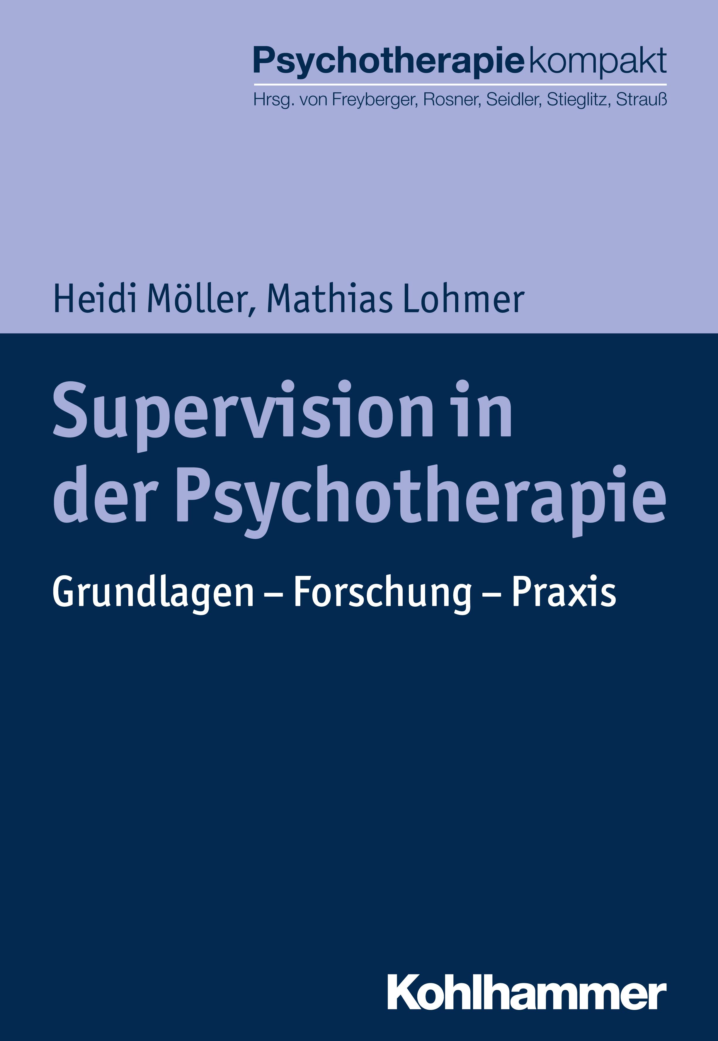 Vorderes Coverbild Supervision in der Psychotherapie