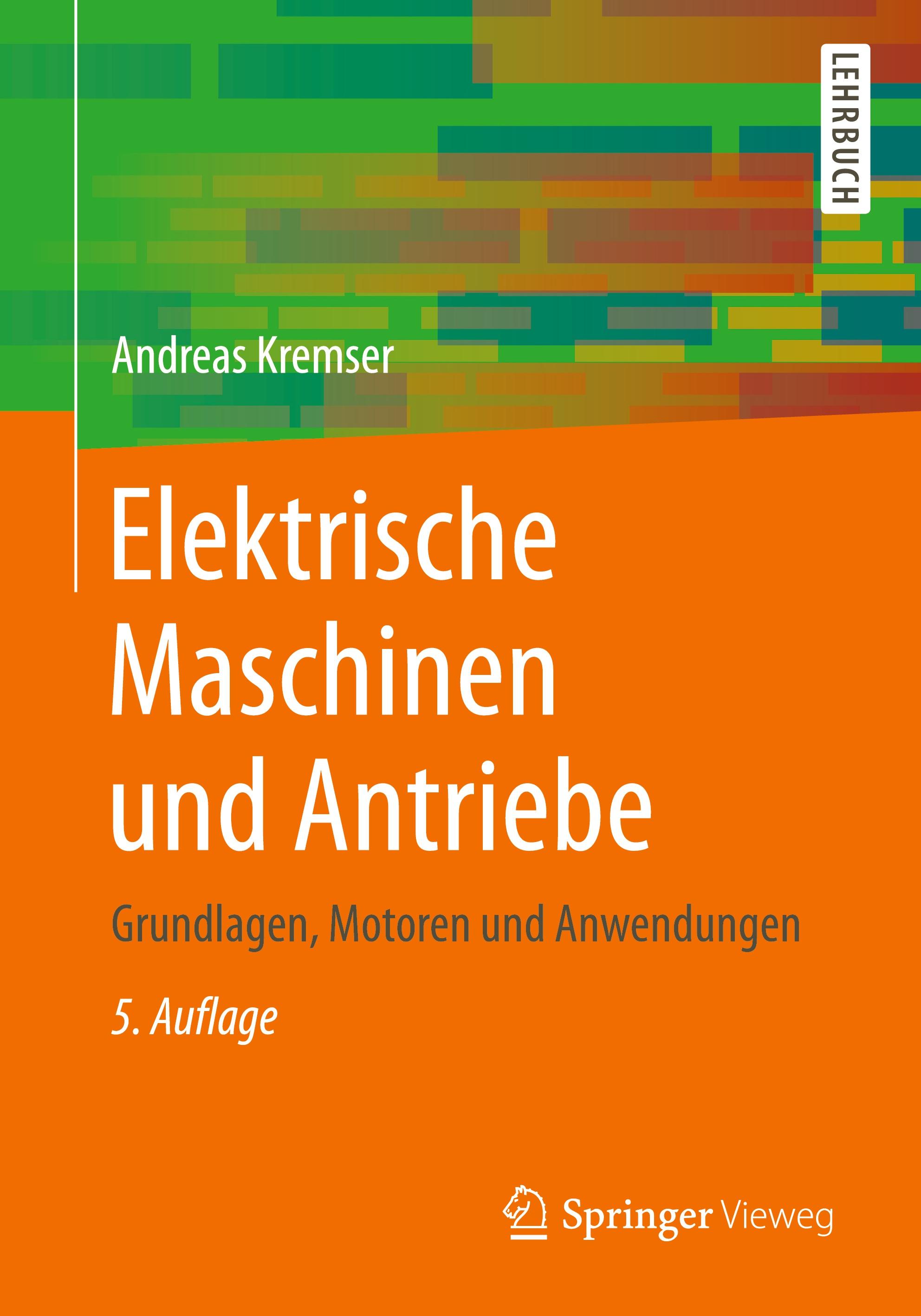 Vorderes Coverbild Elektrische Maschinen und Antriebe