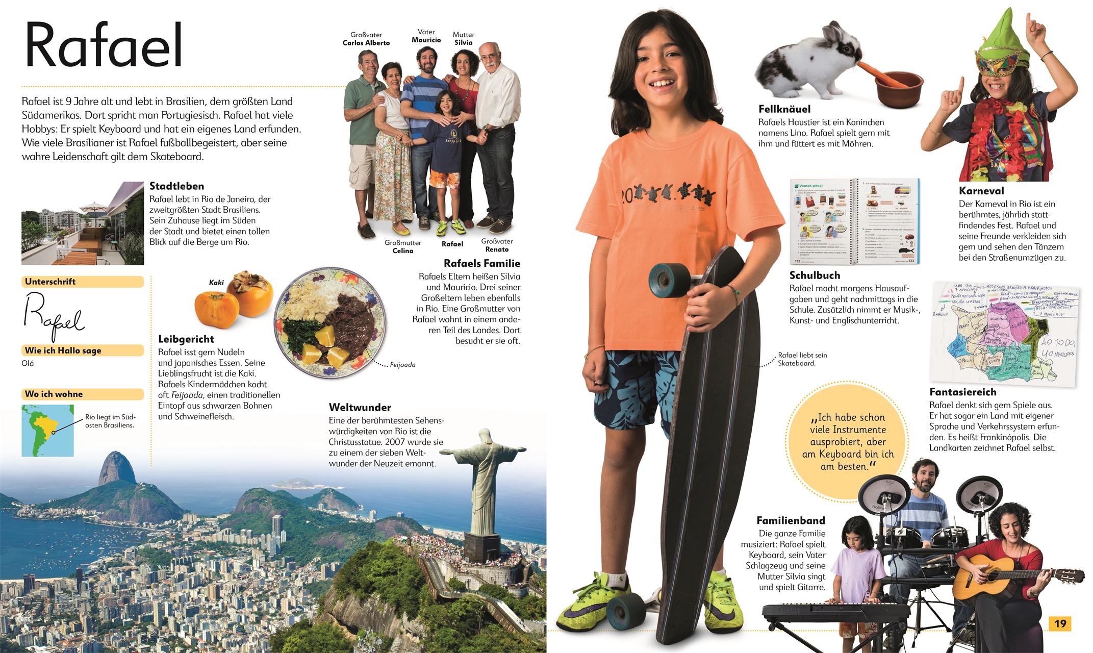 Beispielinhalt (Bild) Kinder aus aller Welt