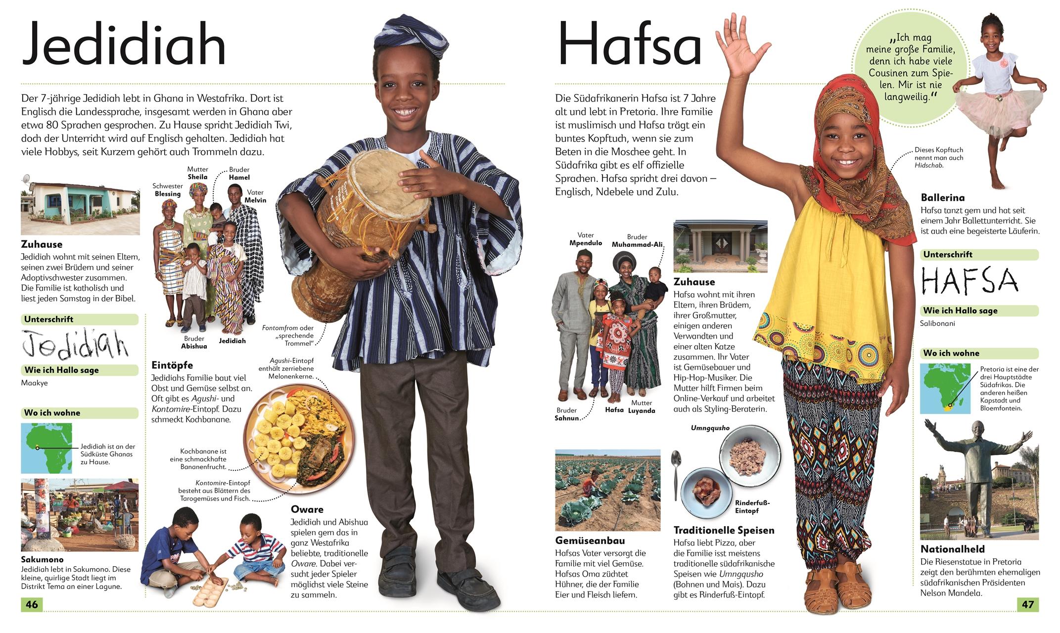 Beispielinhalt (Bild) Kinder aus aller Welt
