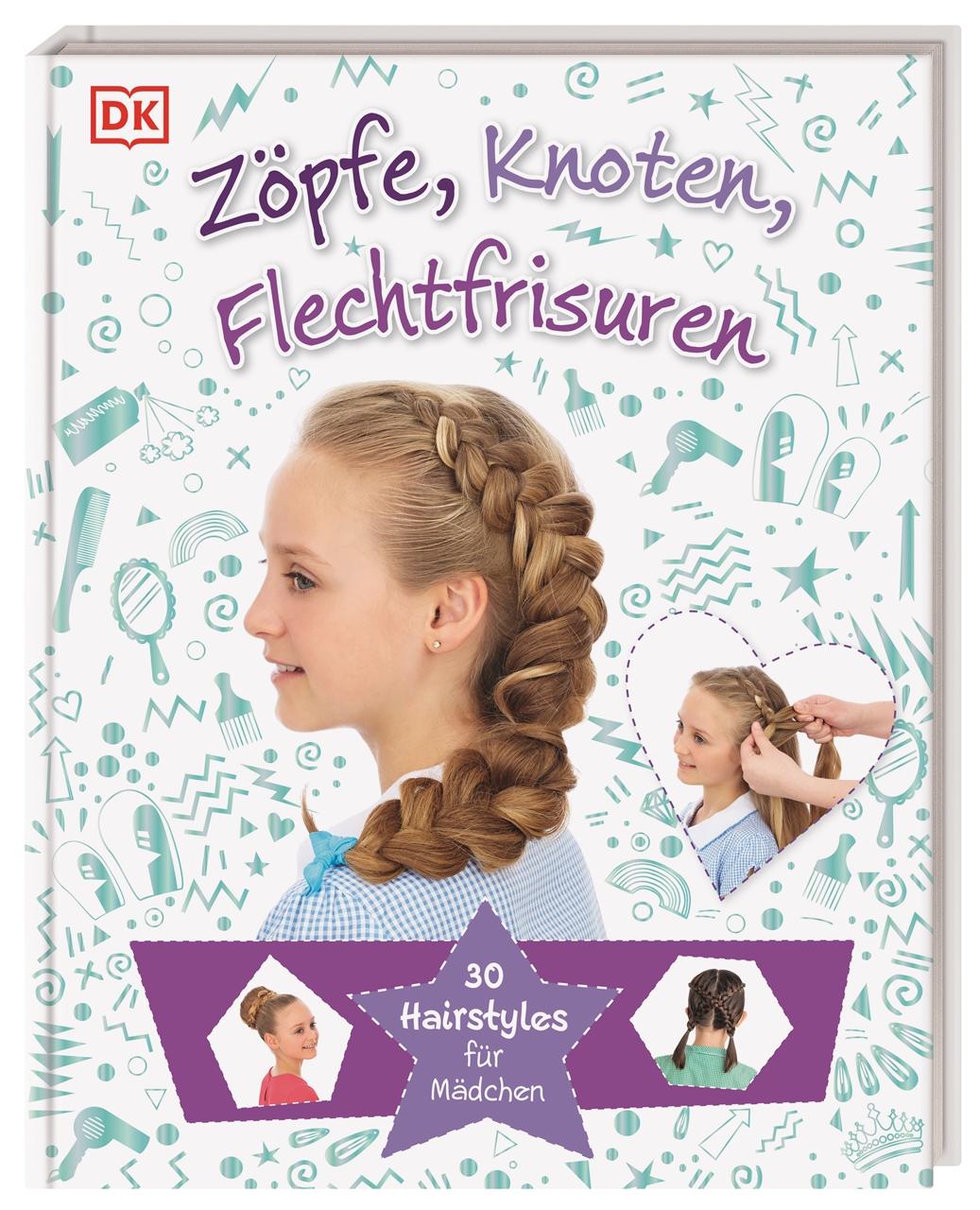 Vorderes Coverbild Zöpfe, Knoten, Flechtfrisuren