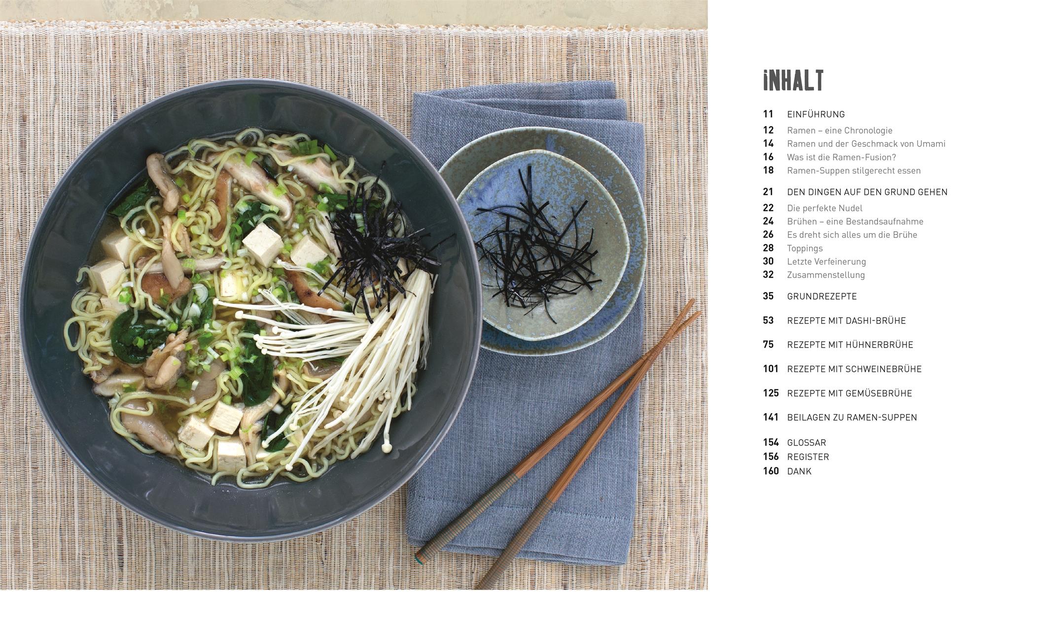 Beispielinhalt (Bild) Ramen-Kochbuch